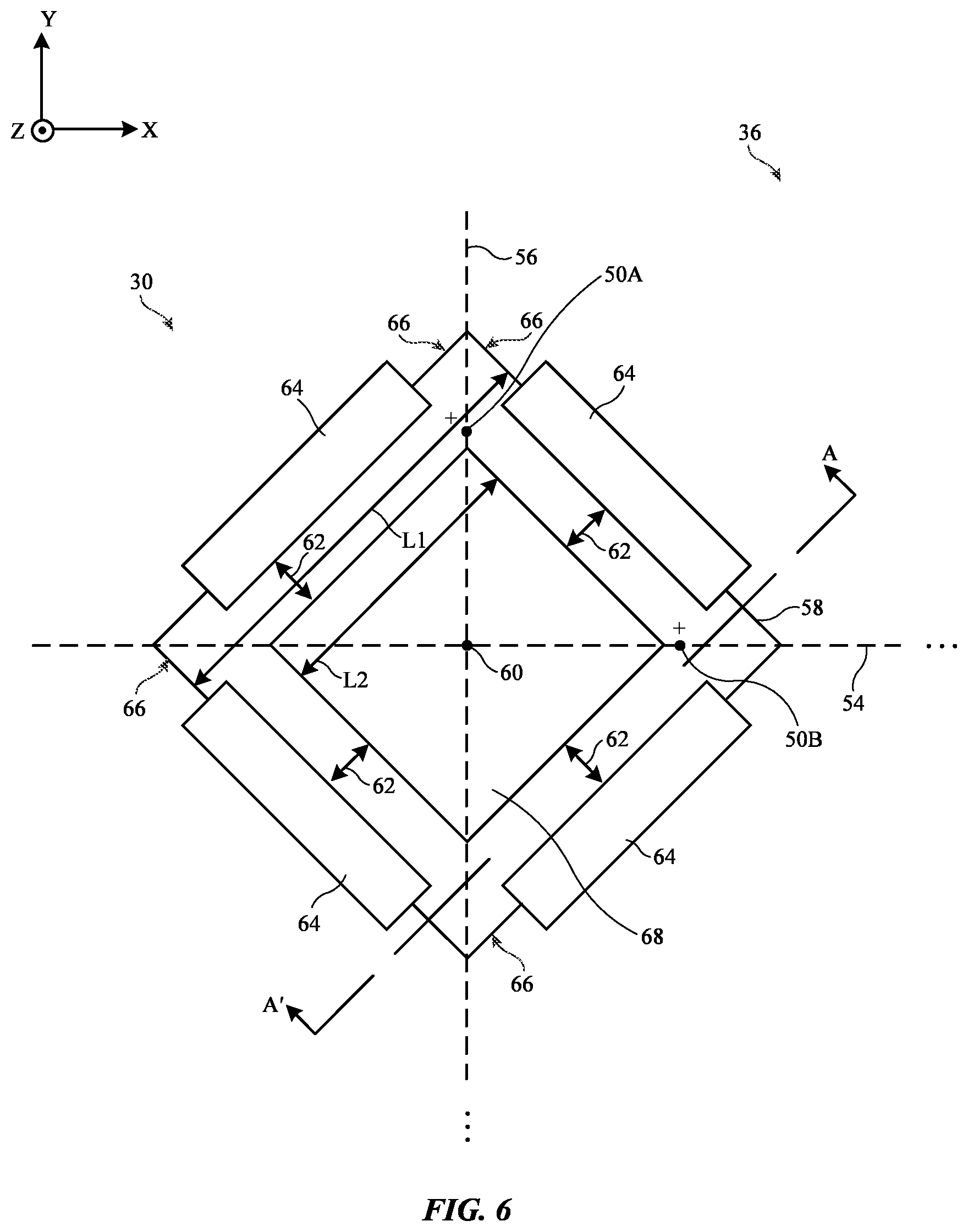 Patent US12315998 Figure 6 – Electronic devices having multilayer millimeter wave antennas