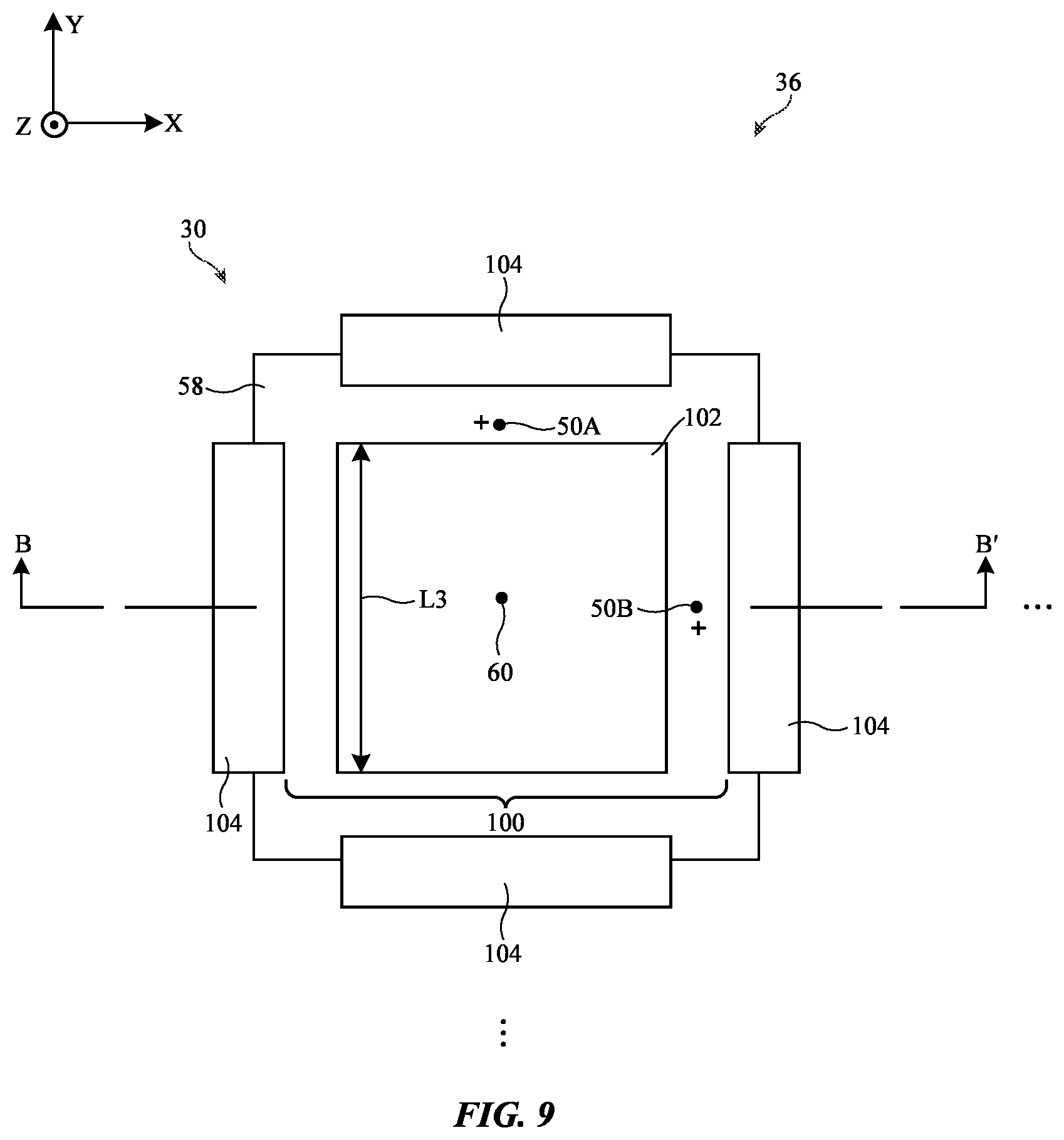 Patent US12315998 Figure 9 – Electronic devices having multilayer millimeter wave antennas