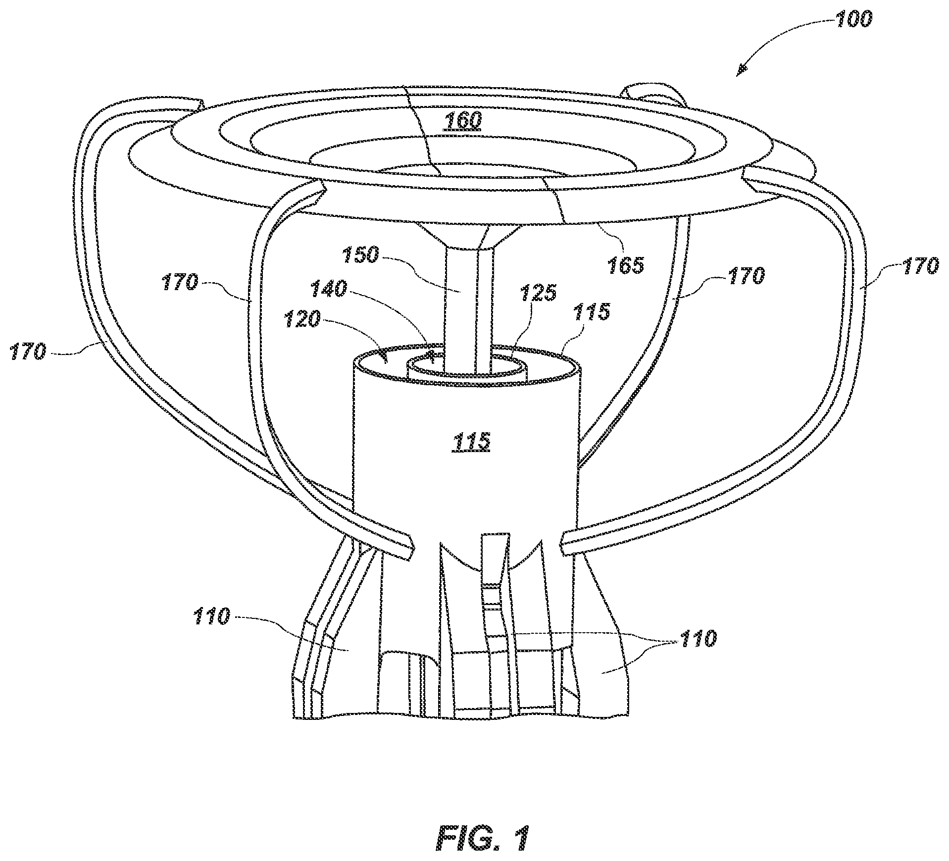 Patent US12316003 Figure 1 – Dual-band integrated printed antenna feed