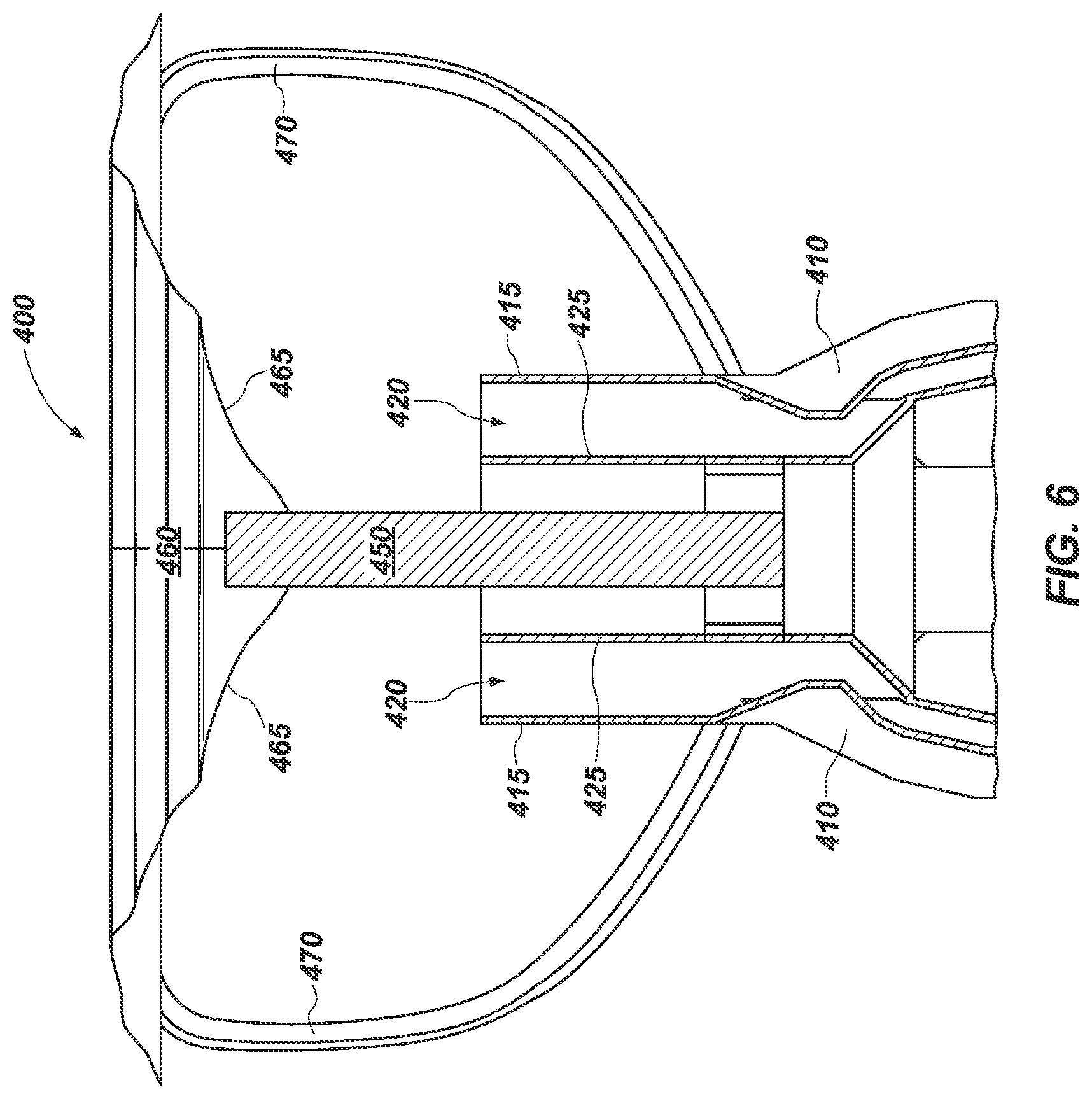 Patent US12316003 Figure 6 – Dual-band integrated printed antenna feed