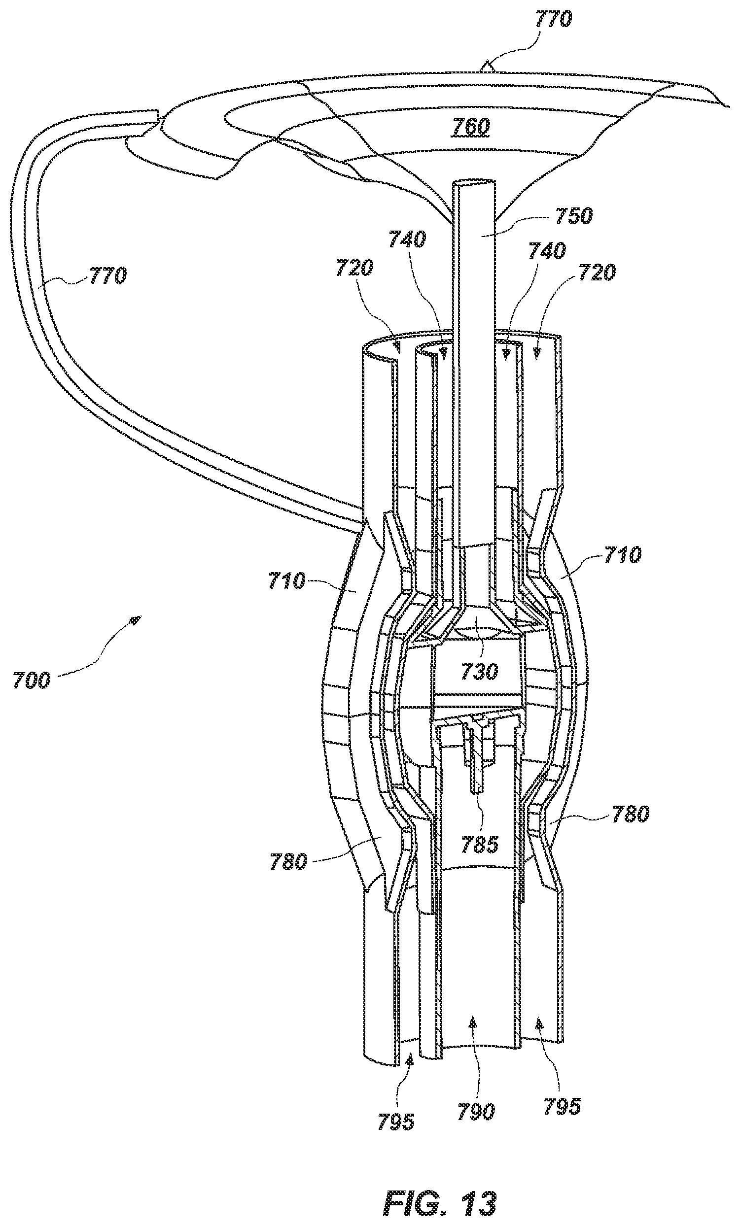 Patent US12316003 Figure 13 – Dual-band integrated printed antenna feed