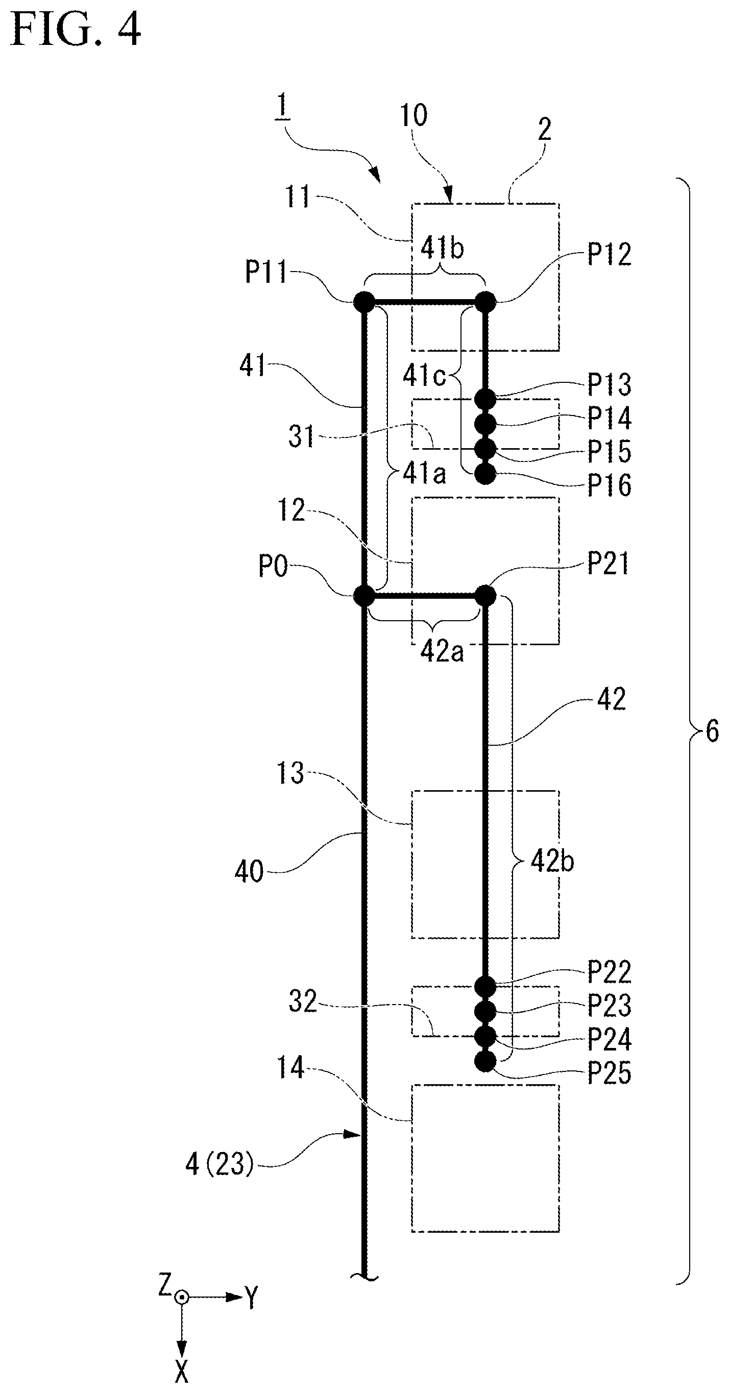 Patent US12316004 Figure 4 – Array antenna device