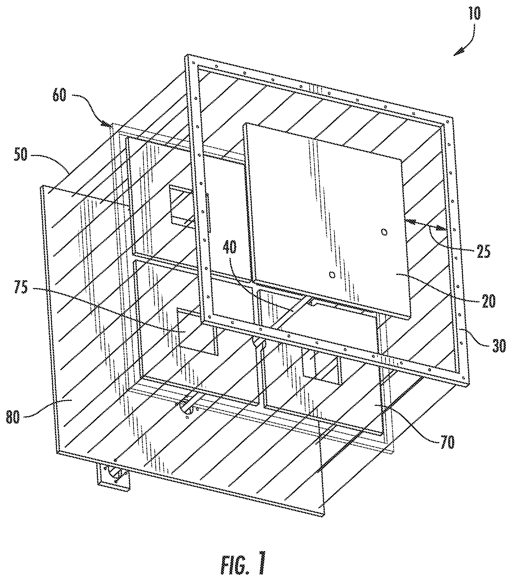 Patent US12316007 Figure 1 – Feeding circuit layout for 4 x 4 linear AoX arrays