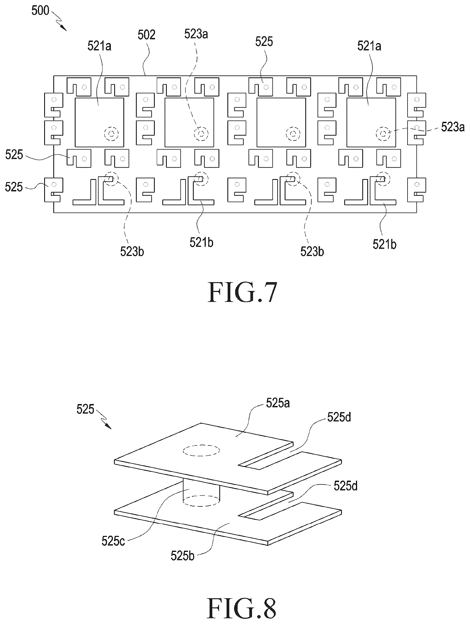 Patent US12316008 Figure 6 – Antenna device and electronic device including the same