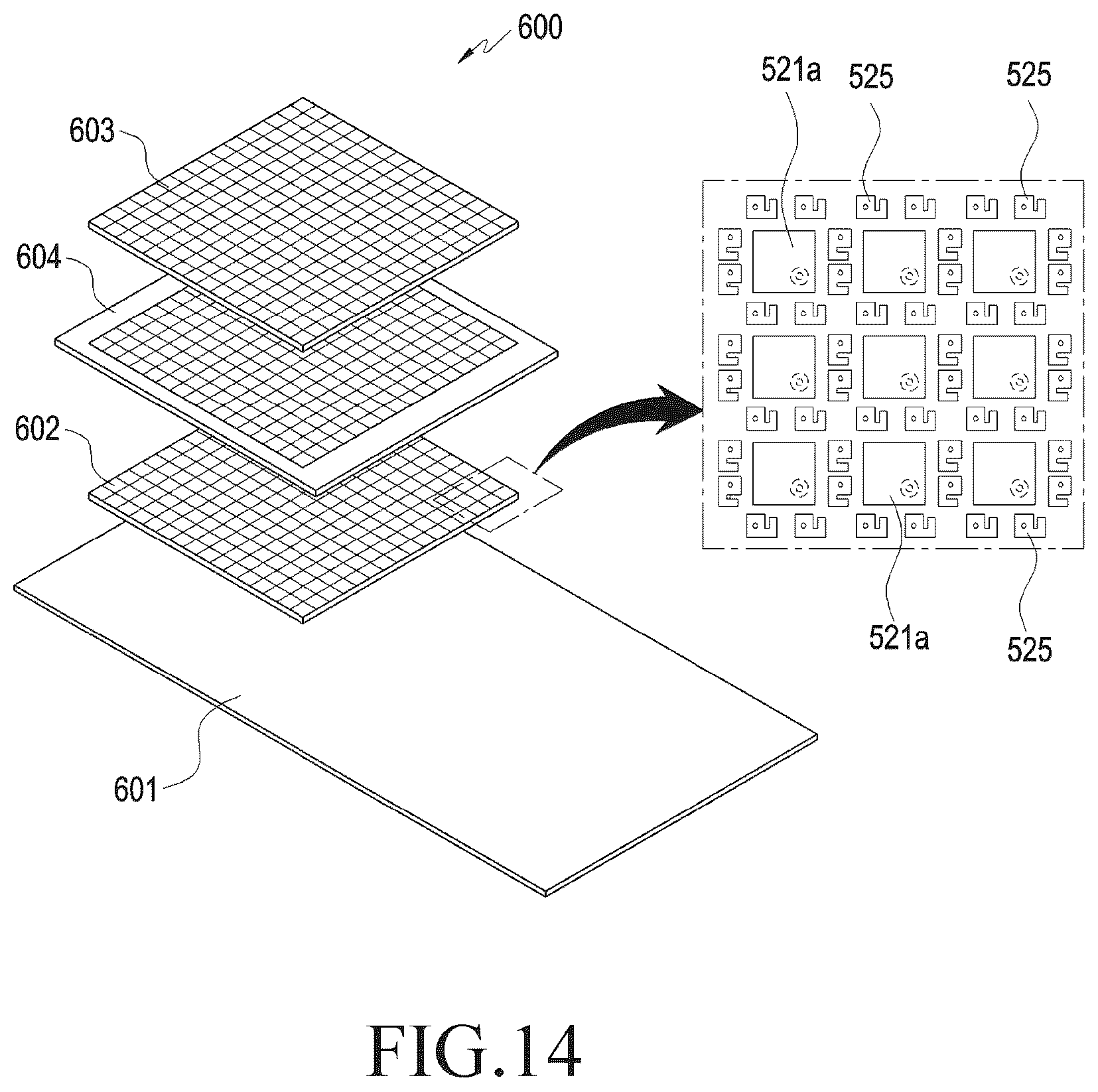 Patent US12316008 Figure 9 – Antenna device and electronic device including the same