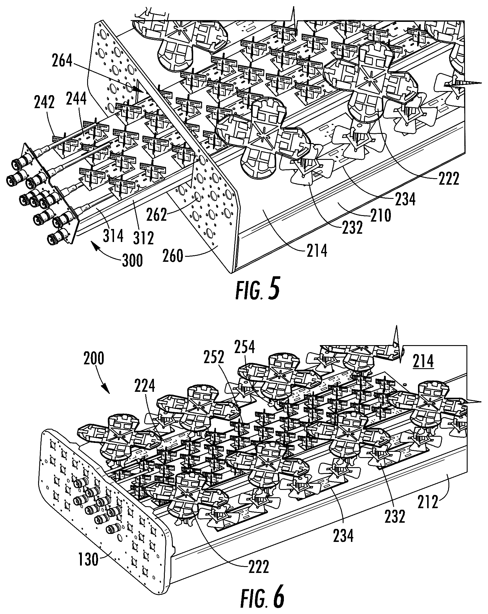 Patent US12316009 Figure 4 – Reconfigurable multi-band base station antennas having self-contained sub-modules