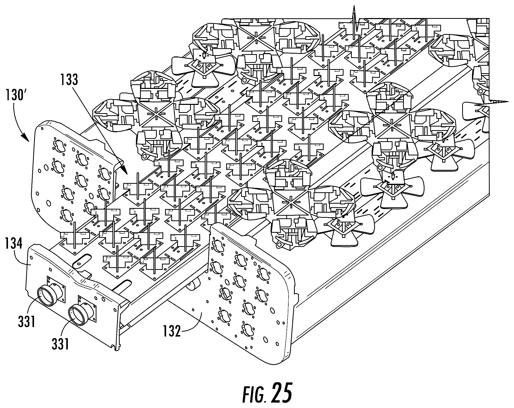 Patent US12316009 Figure 13 – Reconfigurable multi-band base station antennas having self-contained sub-modules