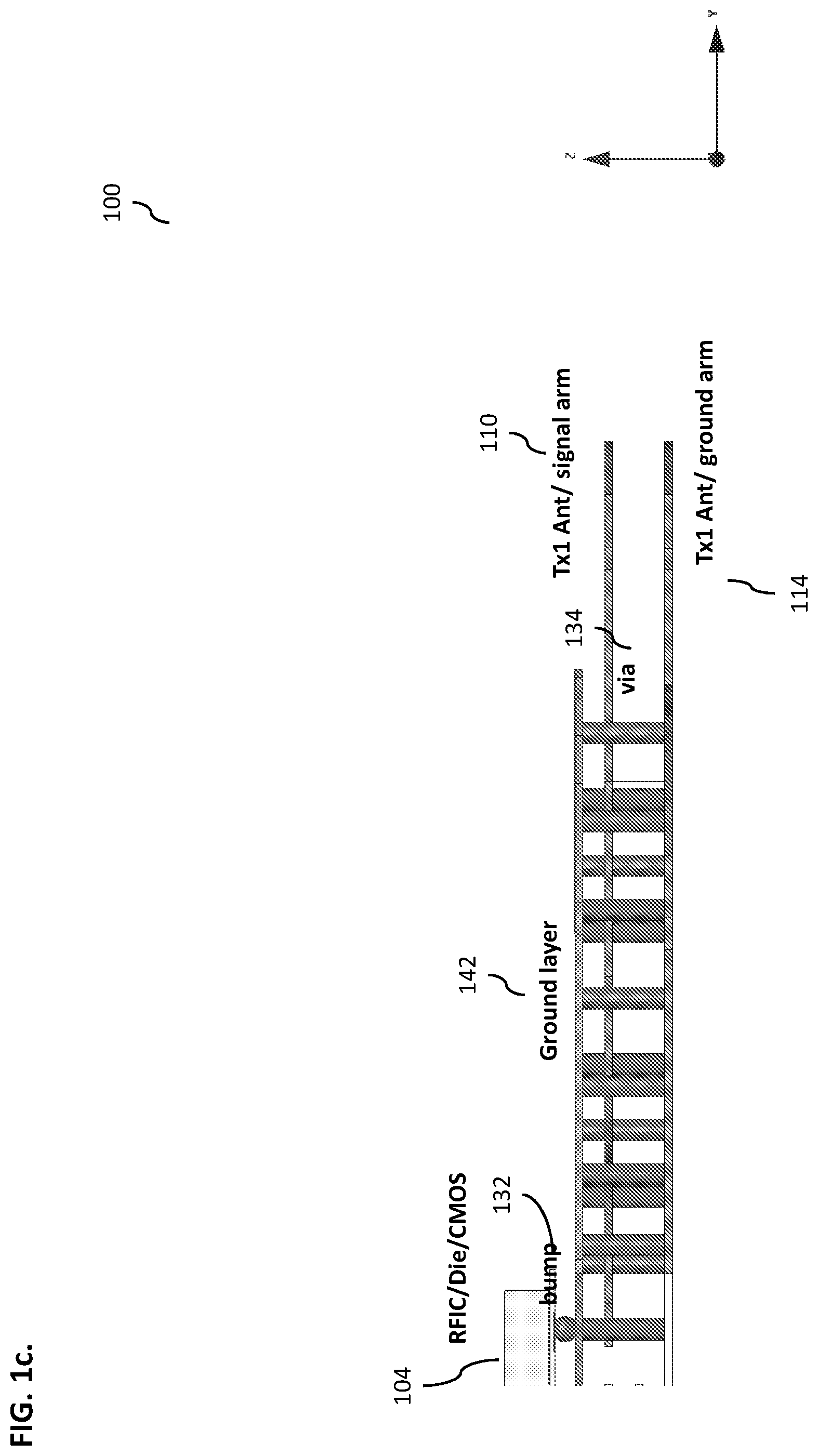 Patent US12316010 Figure 3 – Method and apparatus for millimeter wave antenna array