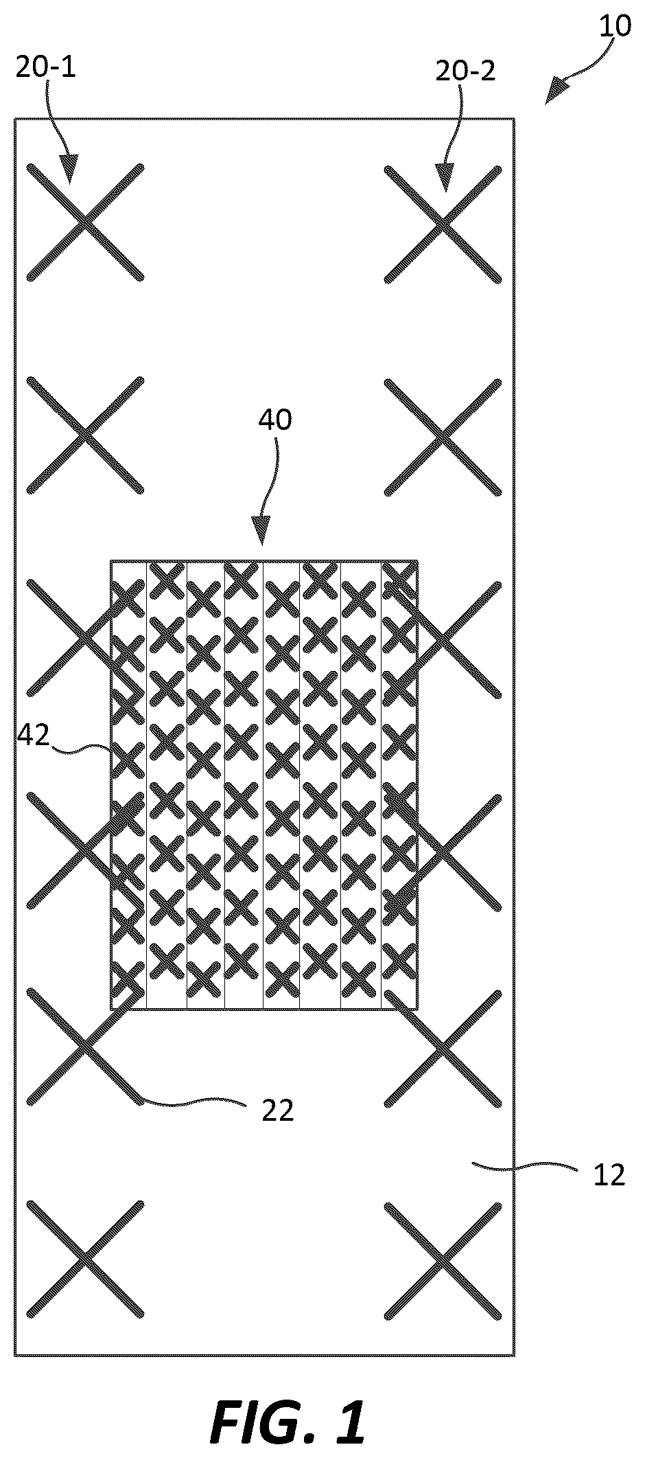 Patent US12316011 Figure 1 – Cloaked radiating elements having asymmetric dipole radiators and multiband base station antennas including such radiating elements