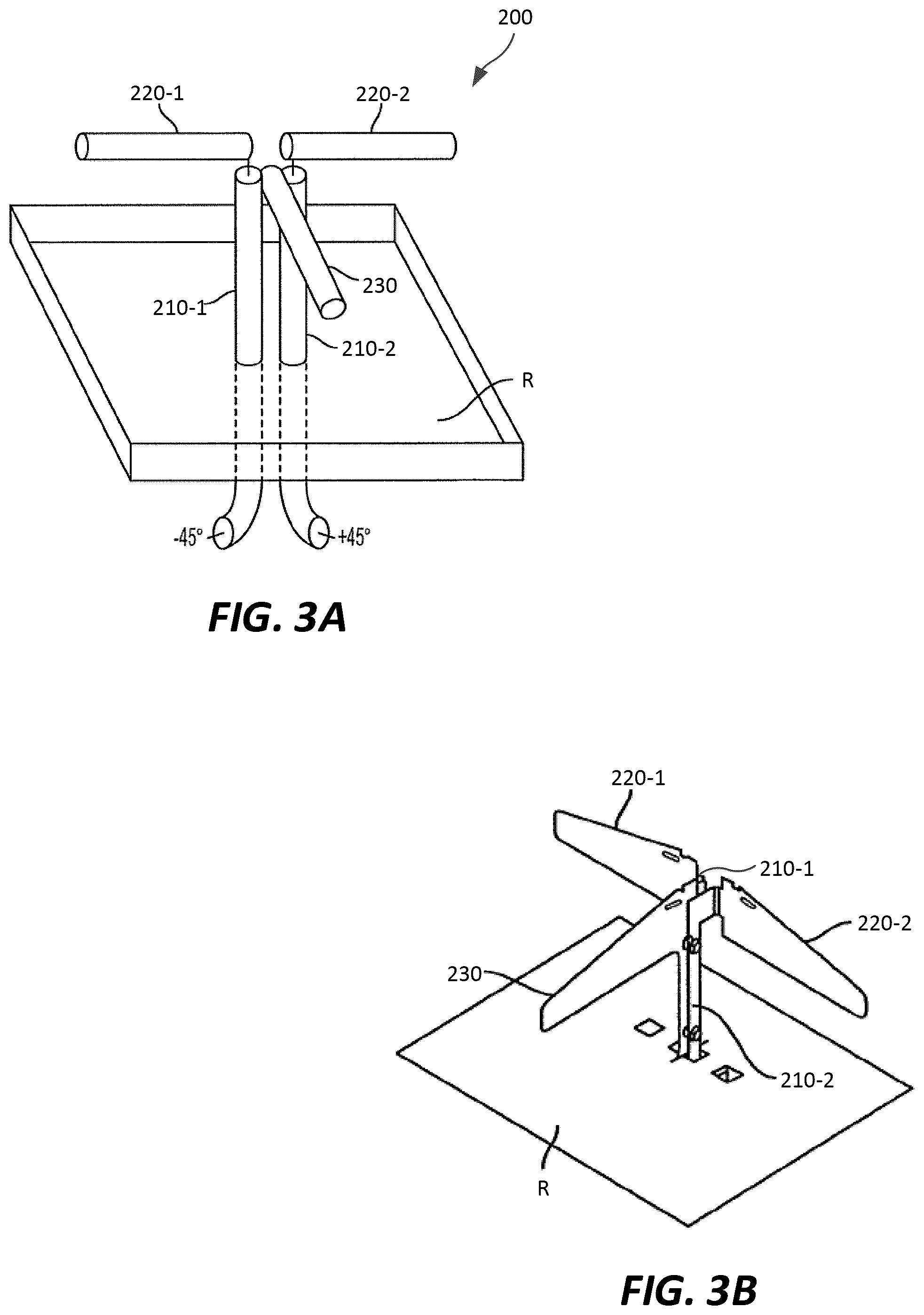 Patent US12316011 Figure 3 – Cloaked radiating elements having asymmetric dipole radiators and multiband base station antennas including such radiating elements