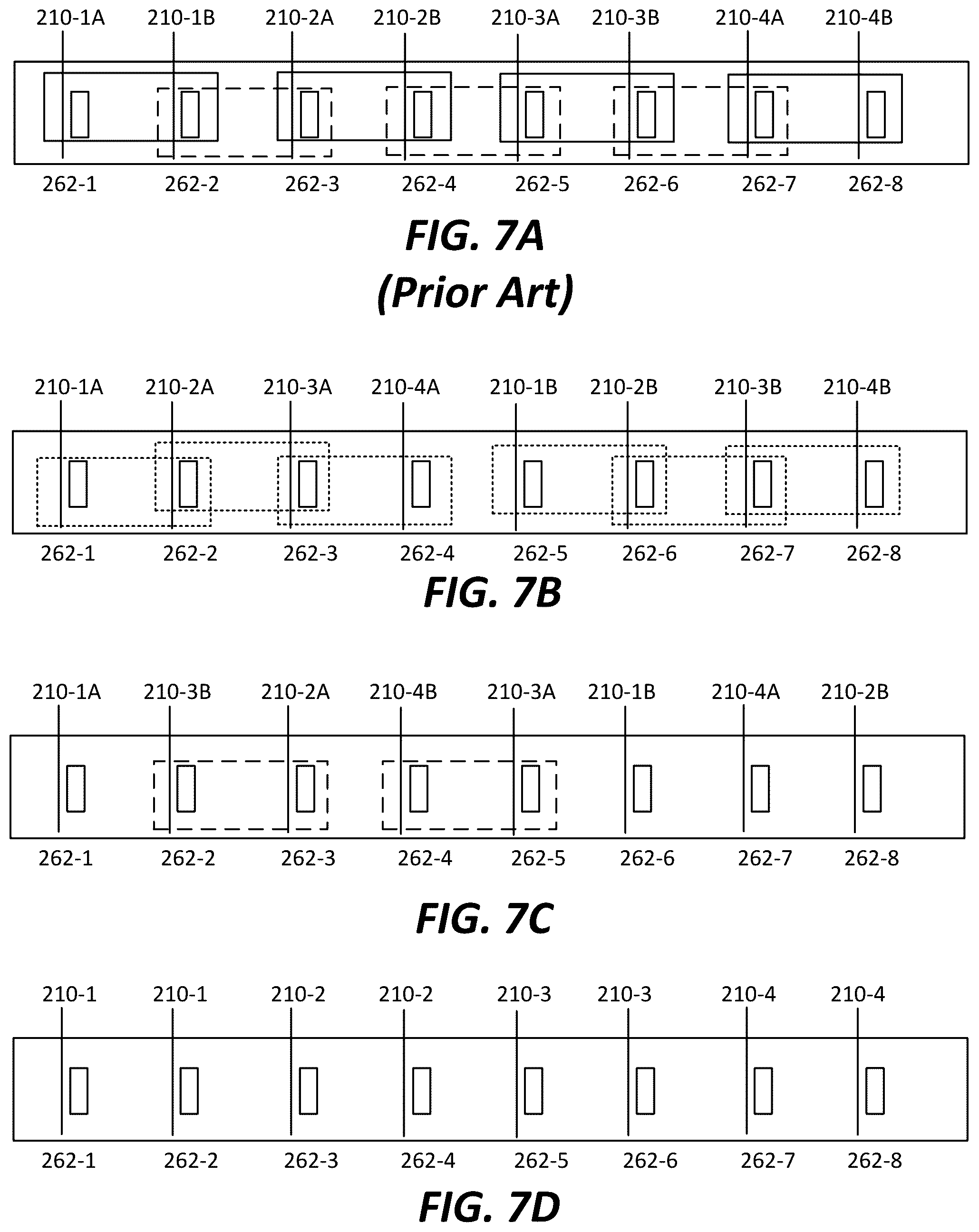 Patent US12316012 Figure 7 – Base station antennas having calibration circuit connections that provide improved in-column and/or adjacent cross-column isolation