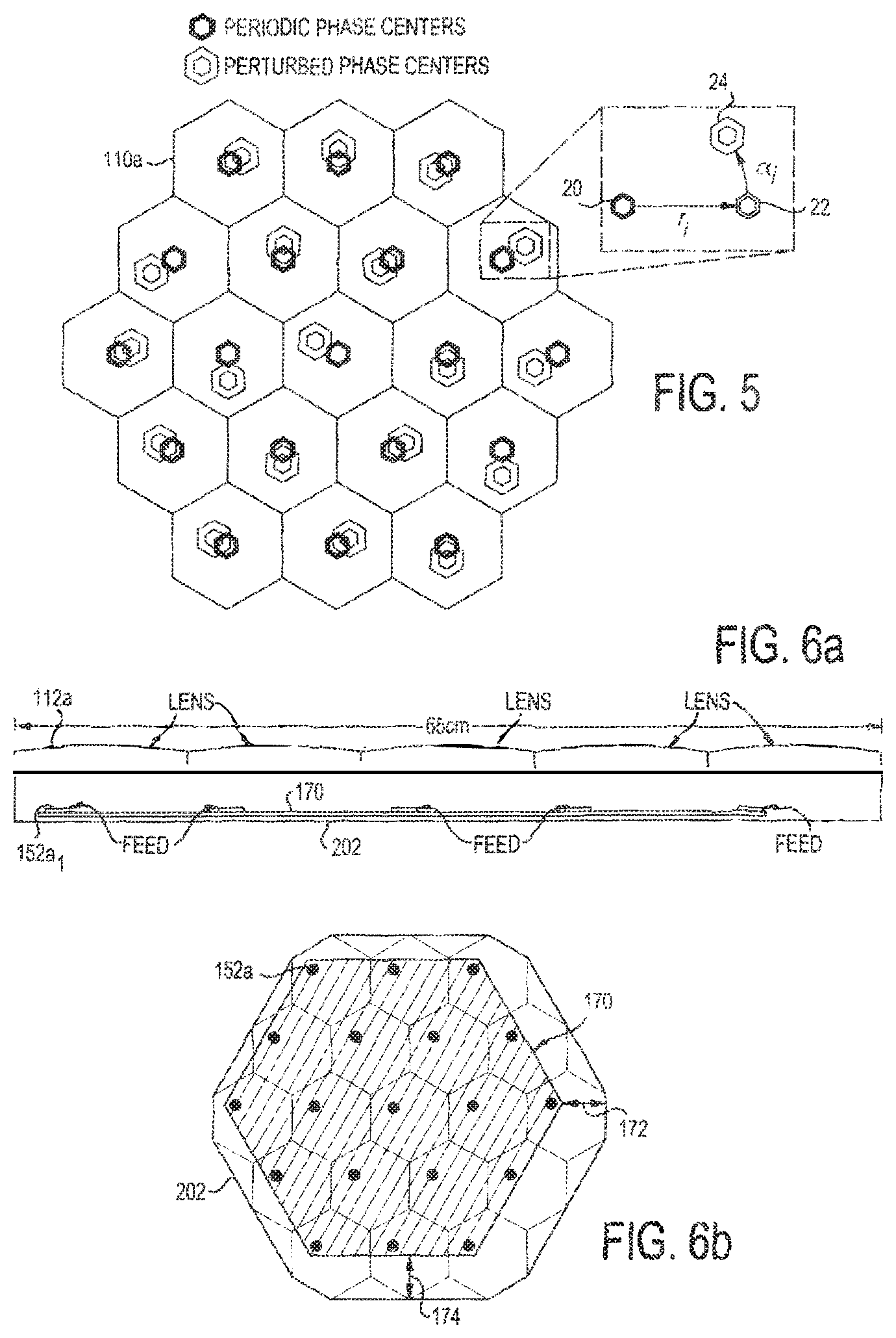 Patent US12316016 Figure 3 – Multi-band lens antenna system