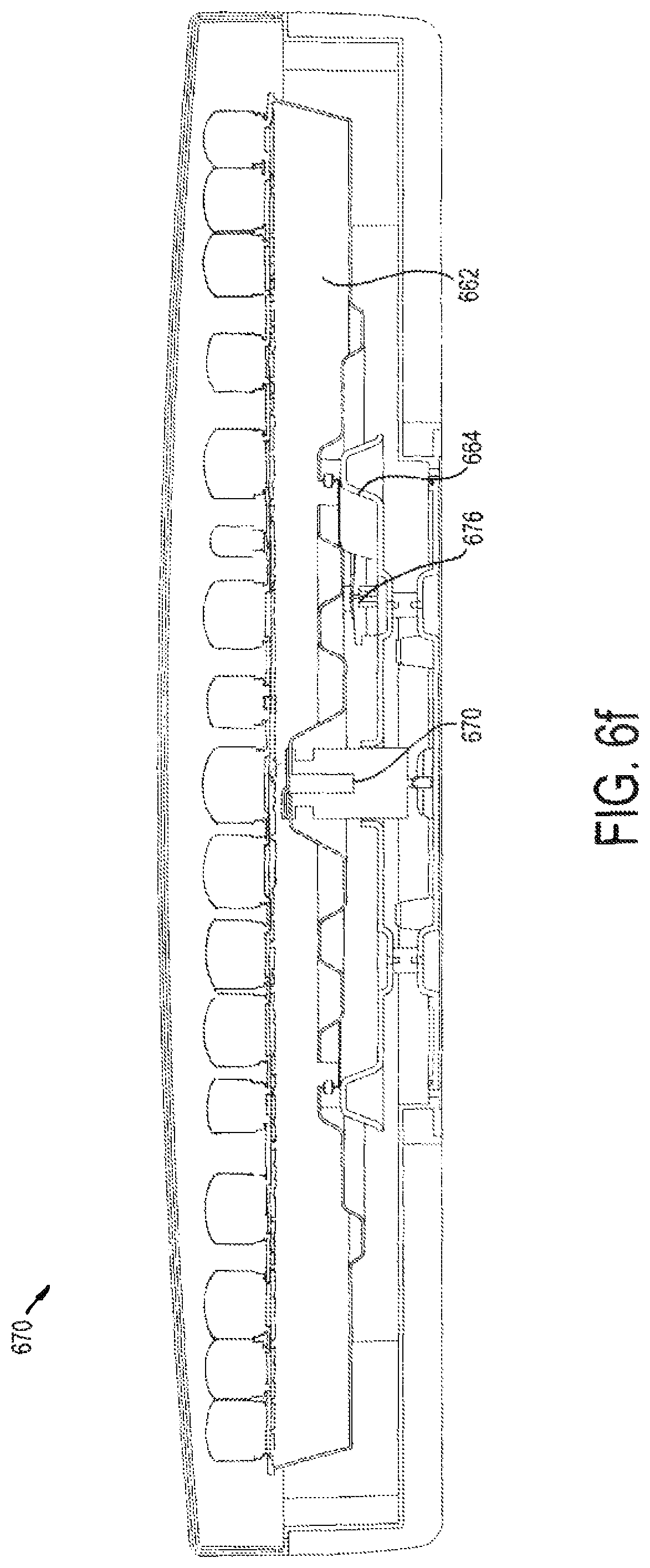 Patent US12316016 Figure 6 – Multi-band lens antenna system