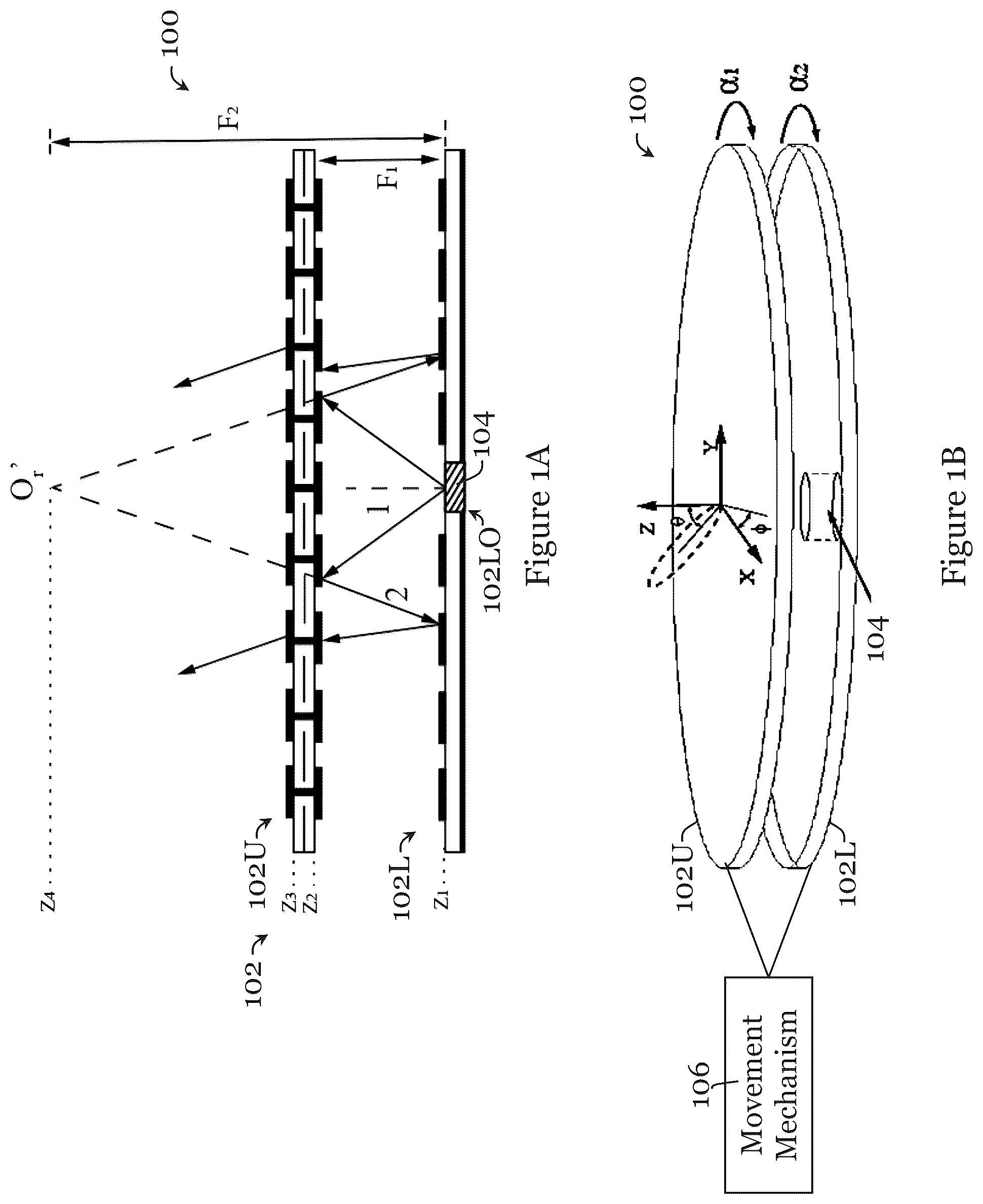 Patent US12316024 Figure 1 – Antenna and metasurface structure for antenna