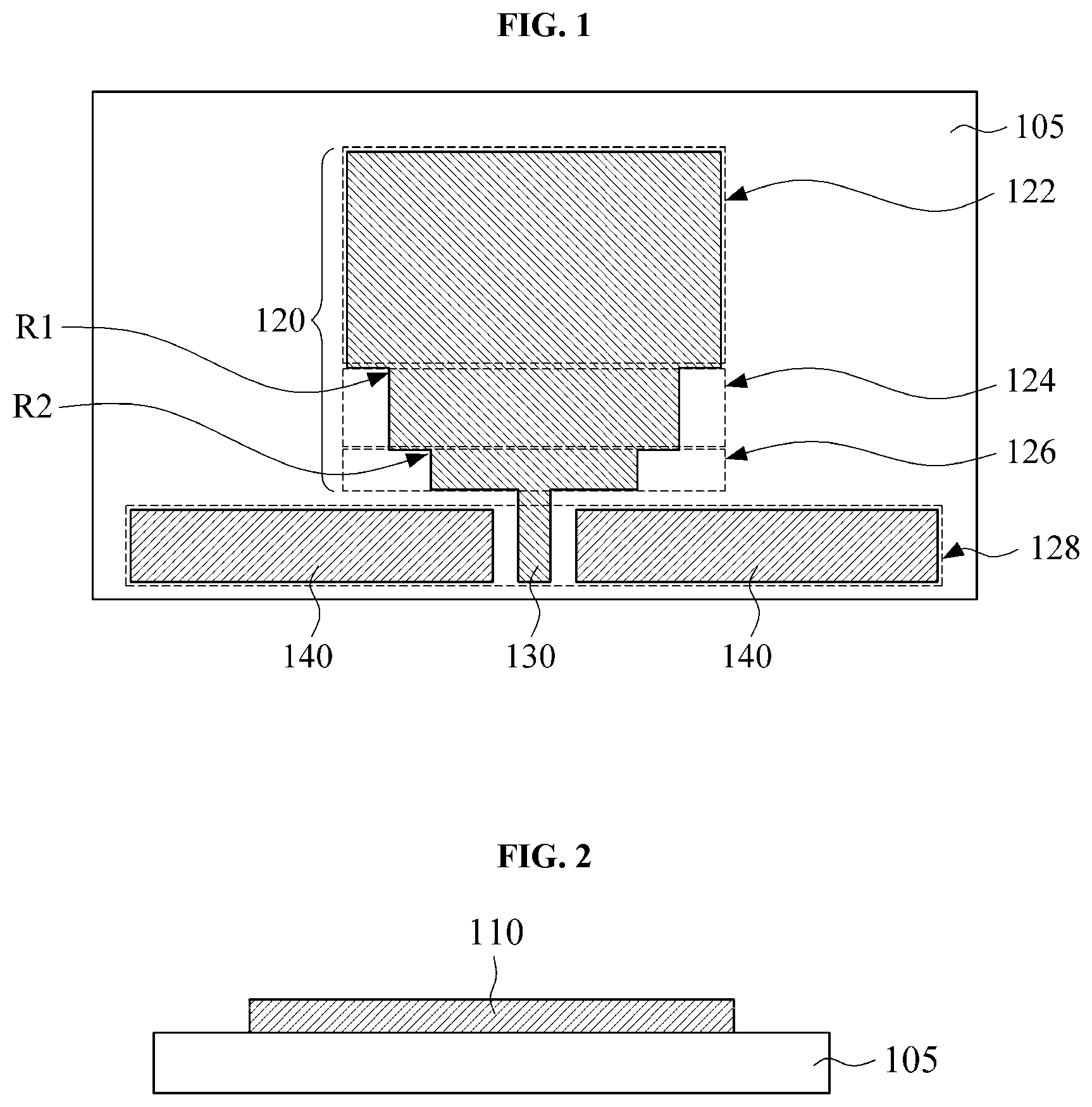 Patent US12316025 Figure 1 – Antenna structure including a plurlaity of radiating portions
