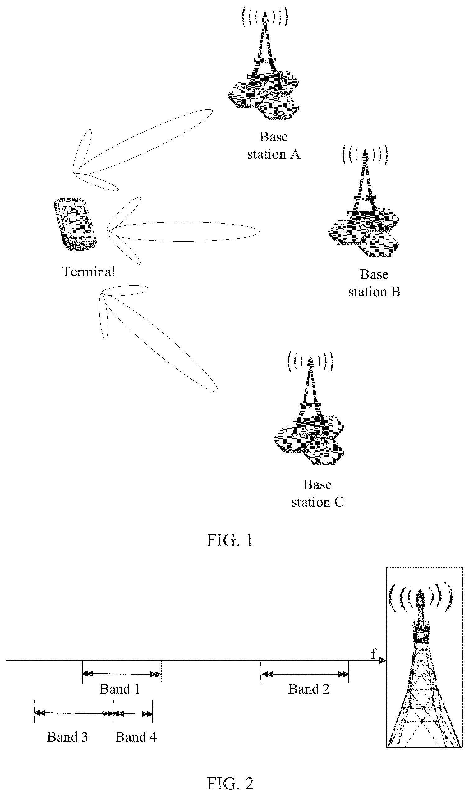 Patent US12316028 Figure 1 – Multi-band phased array and electronic device