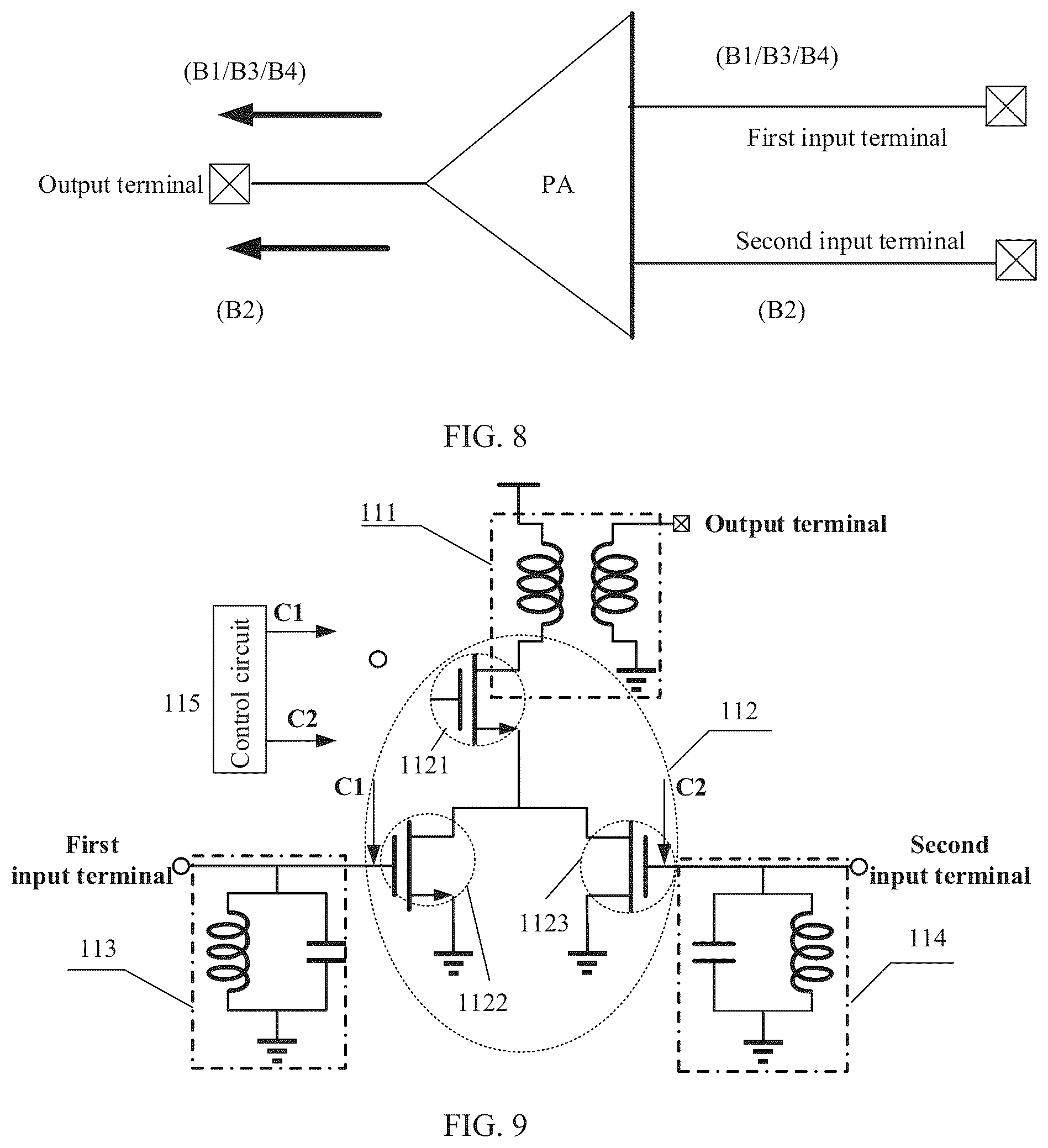 Patent US12316028 Figure 6 – Multi-band phased array and electronic device