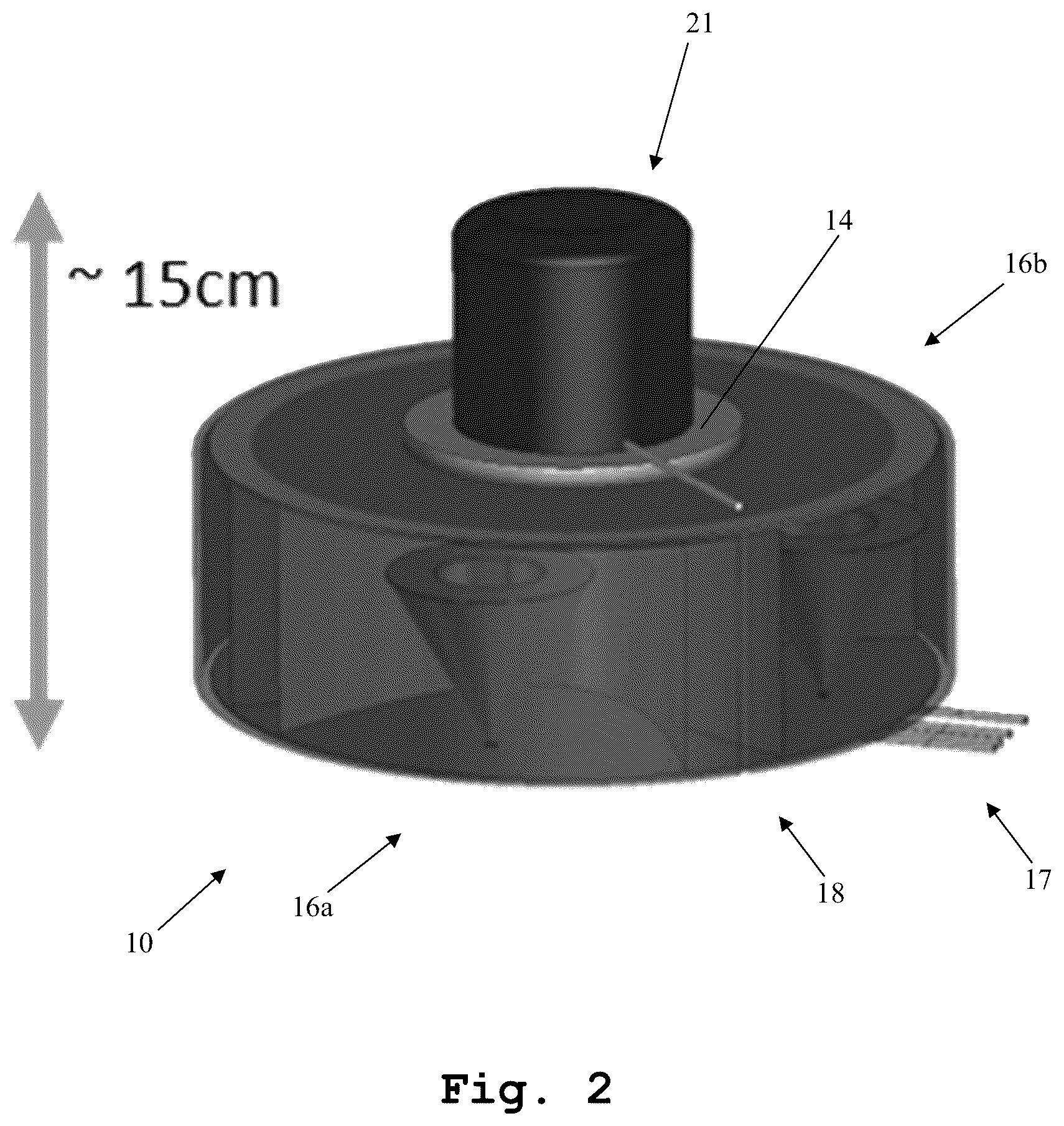 Patent US12316029 Figure 2 – Antenna array, antenna system and antenna kit, each being attachable to a surface