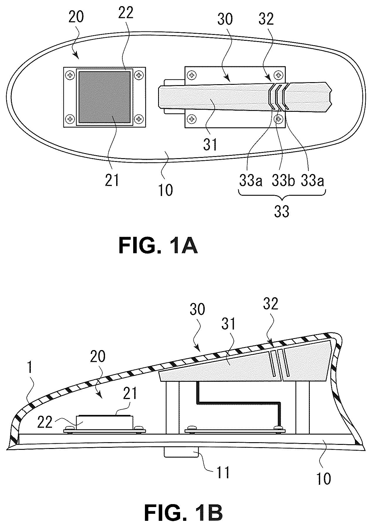 Patent US12316030 Figure 1 – Low-profile composite antenna device