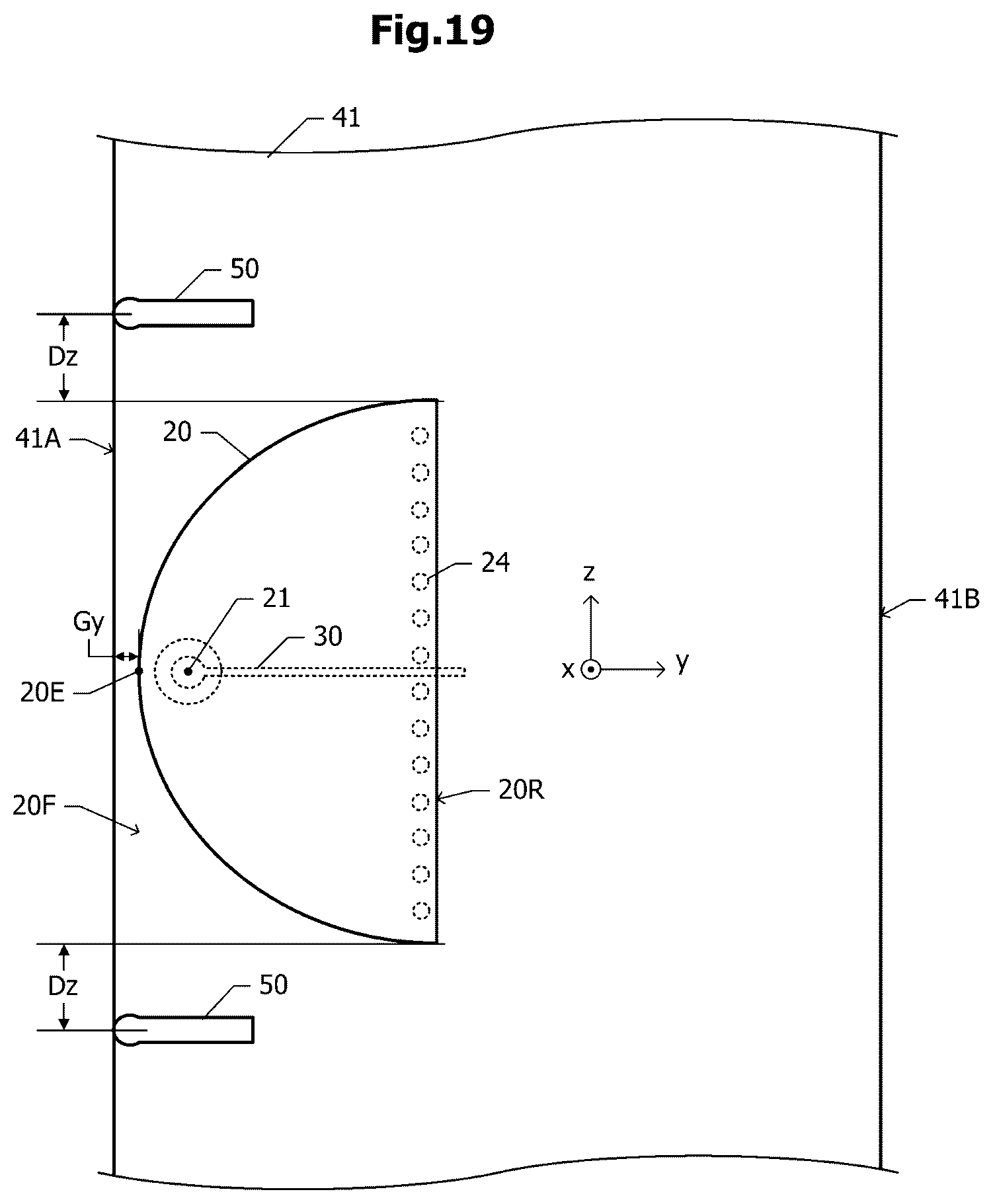 Patent US12316031 Figure 18 – Antenna device