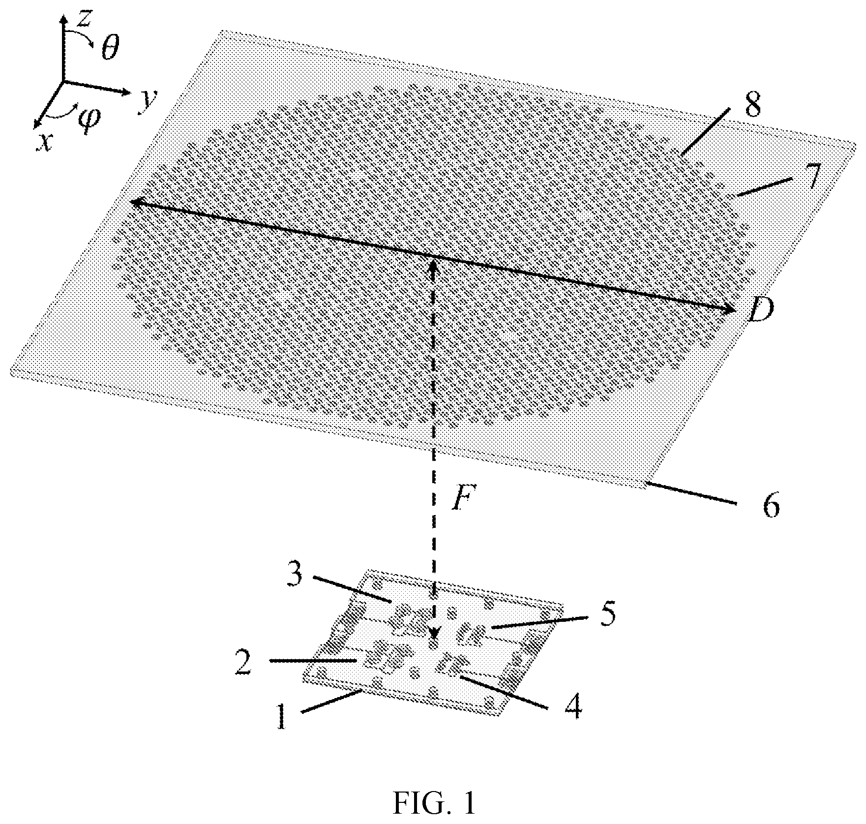 Patent US12316032 Figure 1 – Dual-frequency and dual-circularly-polarized transmit-array antenna with independently controllable beams