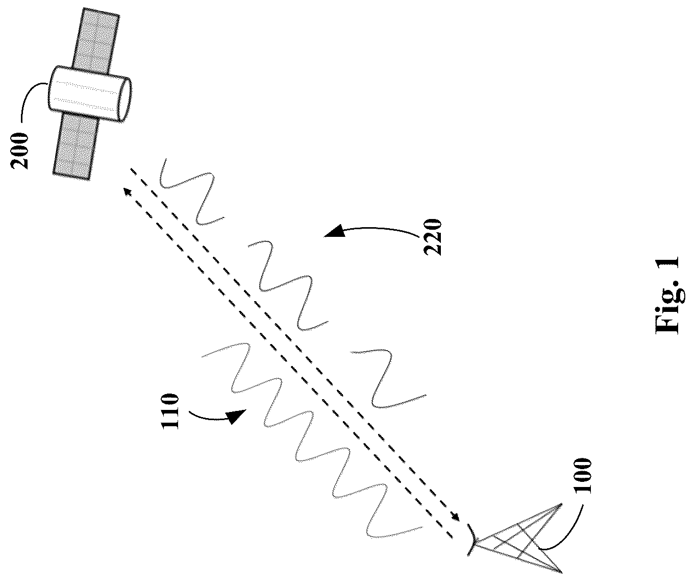 Patent US12316034 Figure 1 – Antenna array for passively modulating radio frequency signals