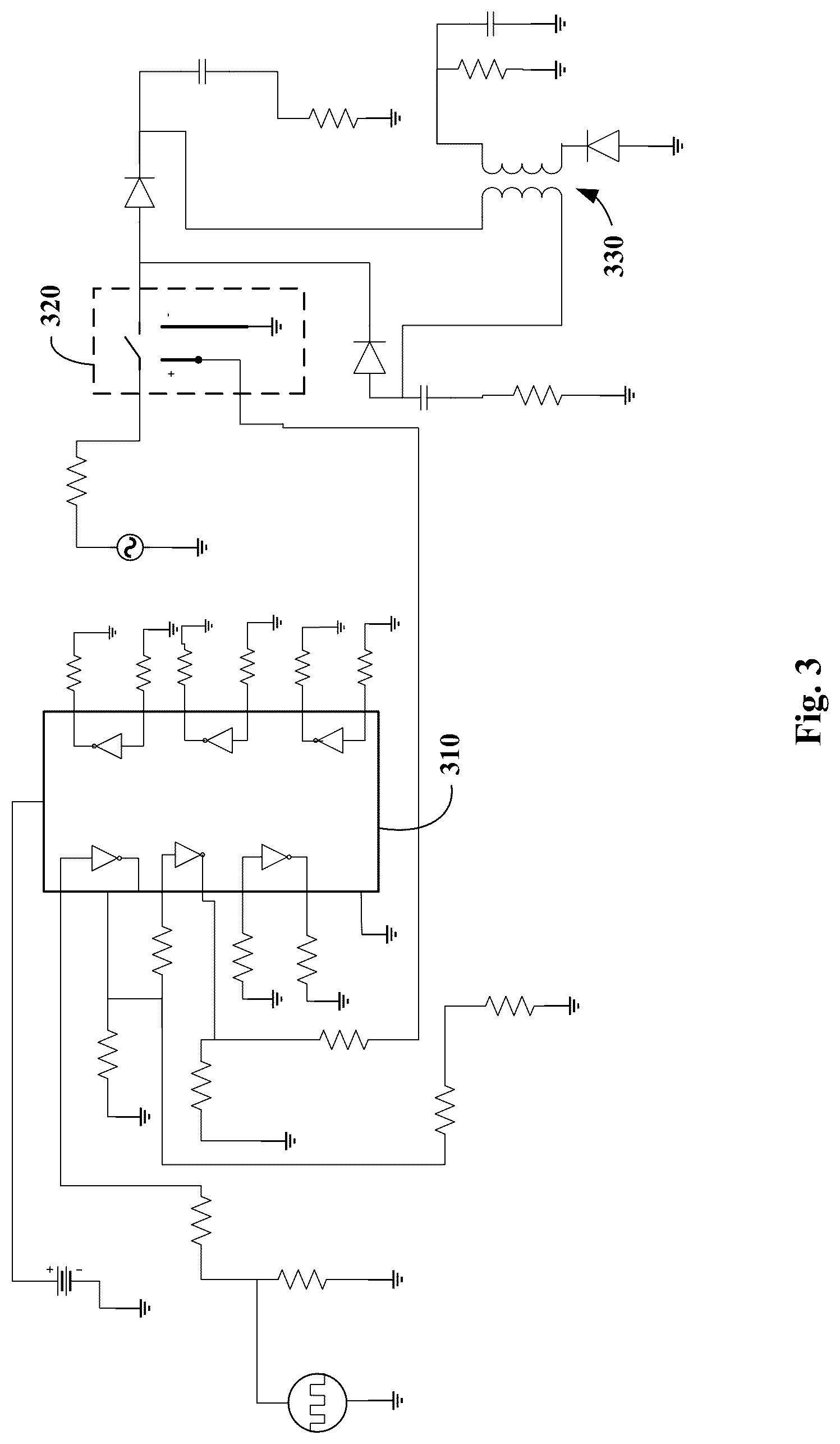Patent US12316034 Figure 3 – Antenna array for passively modulating radio frequency signals