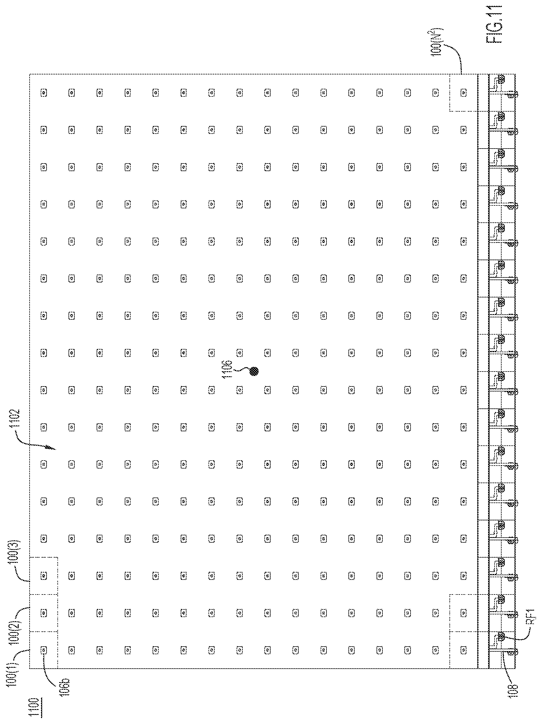Patent US12316035 Figure 9 – Coincident phase center, microstrip fed, planar ultrawideband modular antenna