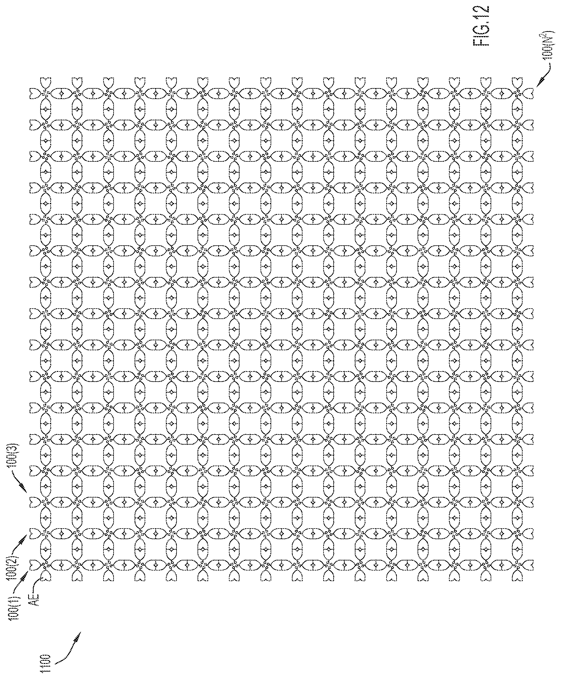 Patent US12316035 Figure 10 – Coincident phase center, microstrip fed, planar ultrawideband modular antenna