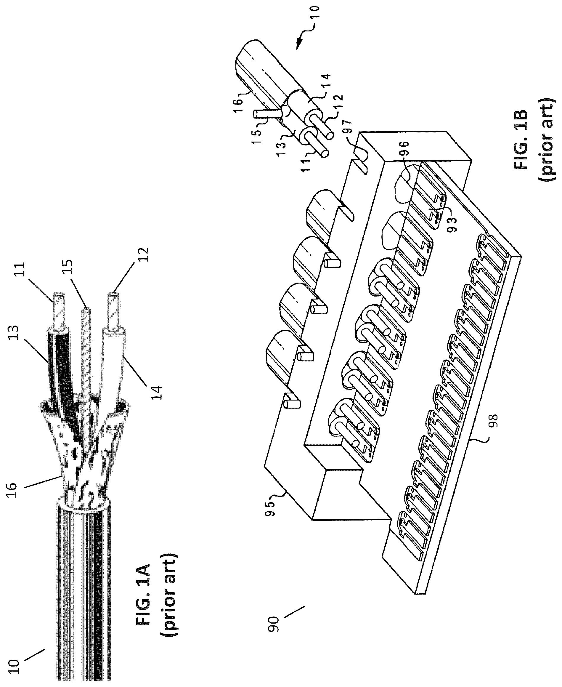 Patent US12316036 Figure 1 – High performance cable termination