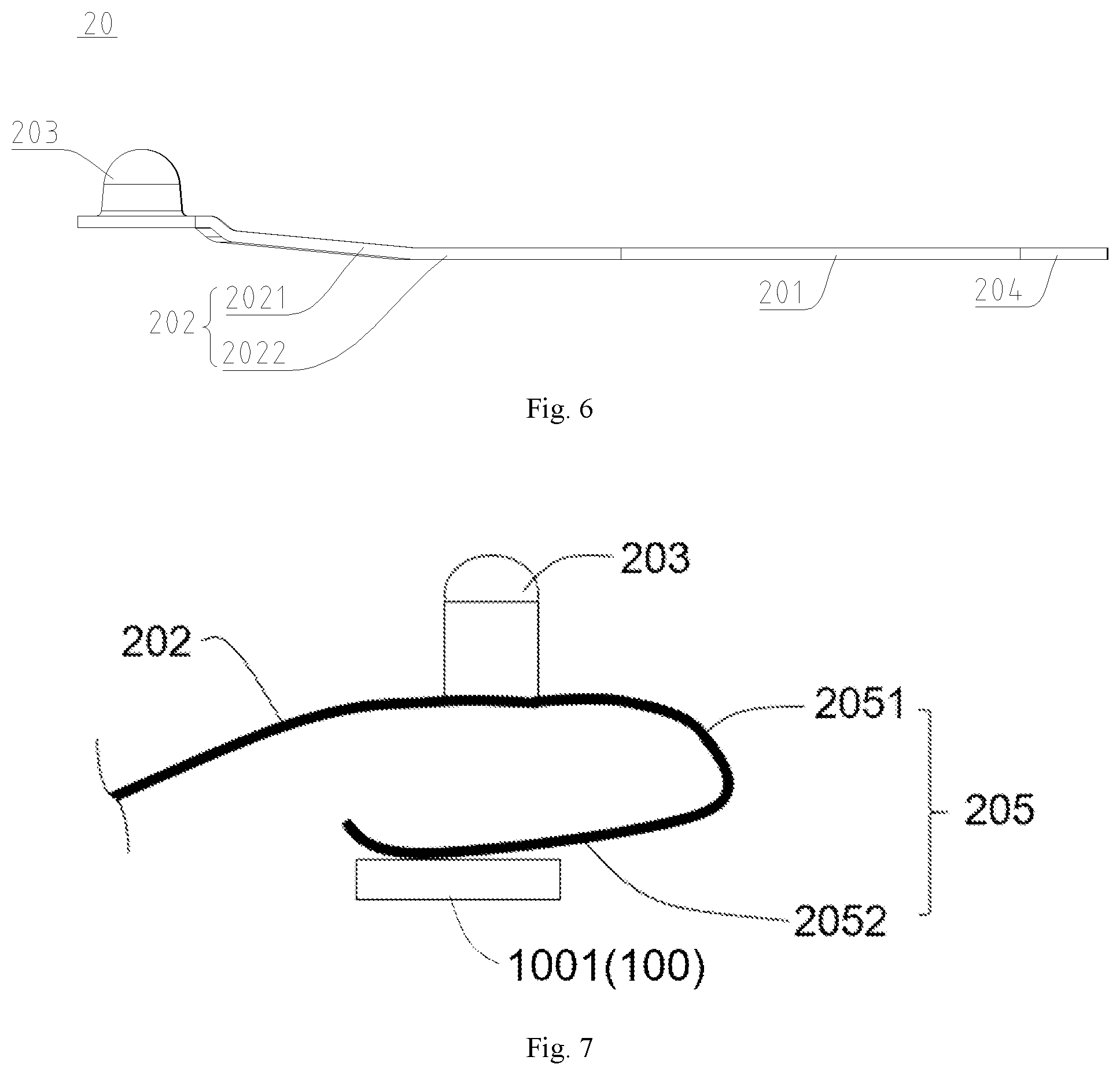 Patent US12316038 Figure 4 – Contact connector and electronic device