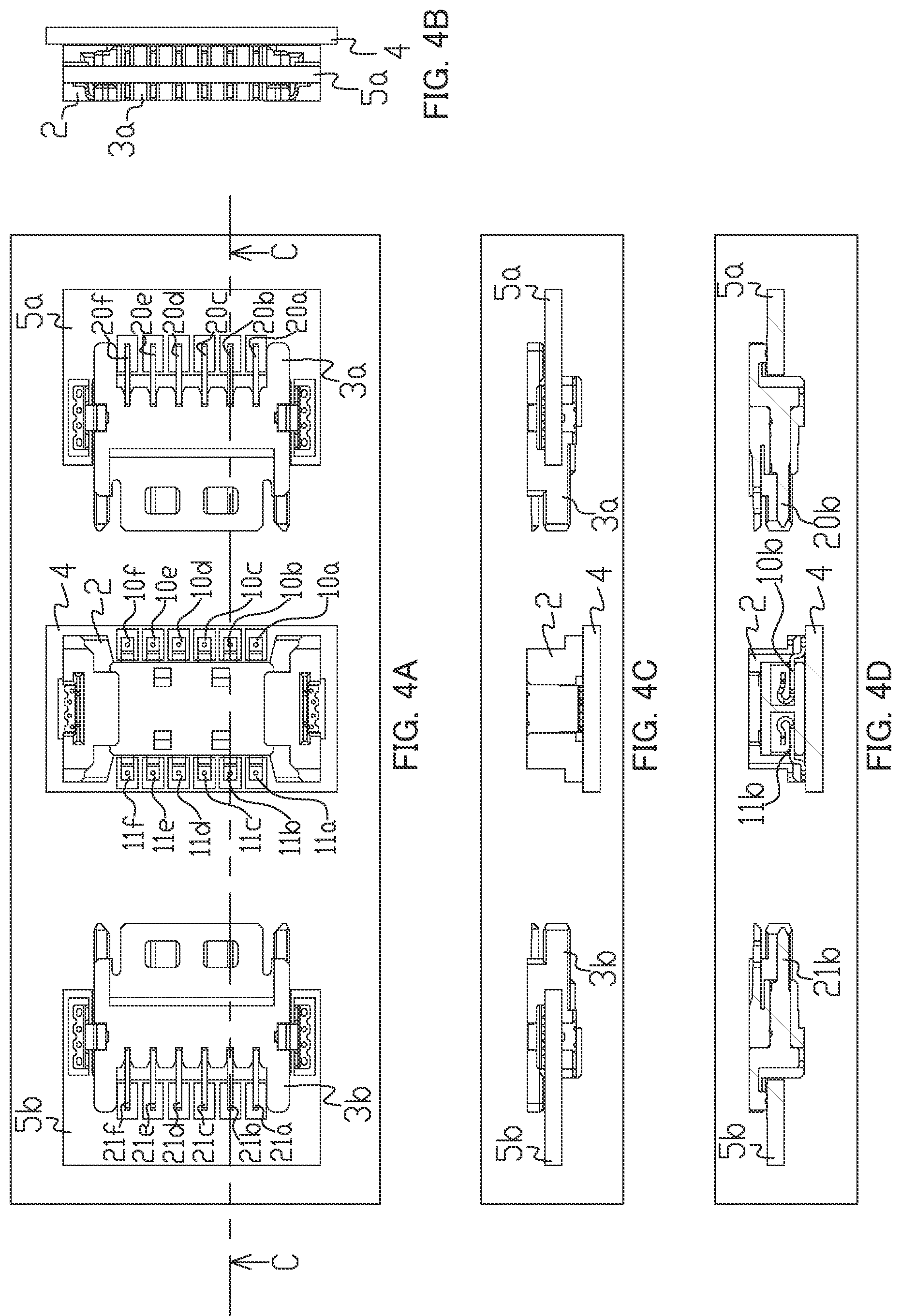 Patent US12316039 Figure 4 – Connector and connector set