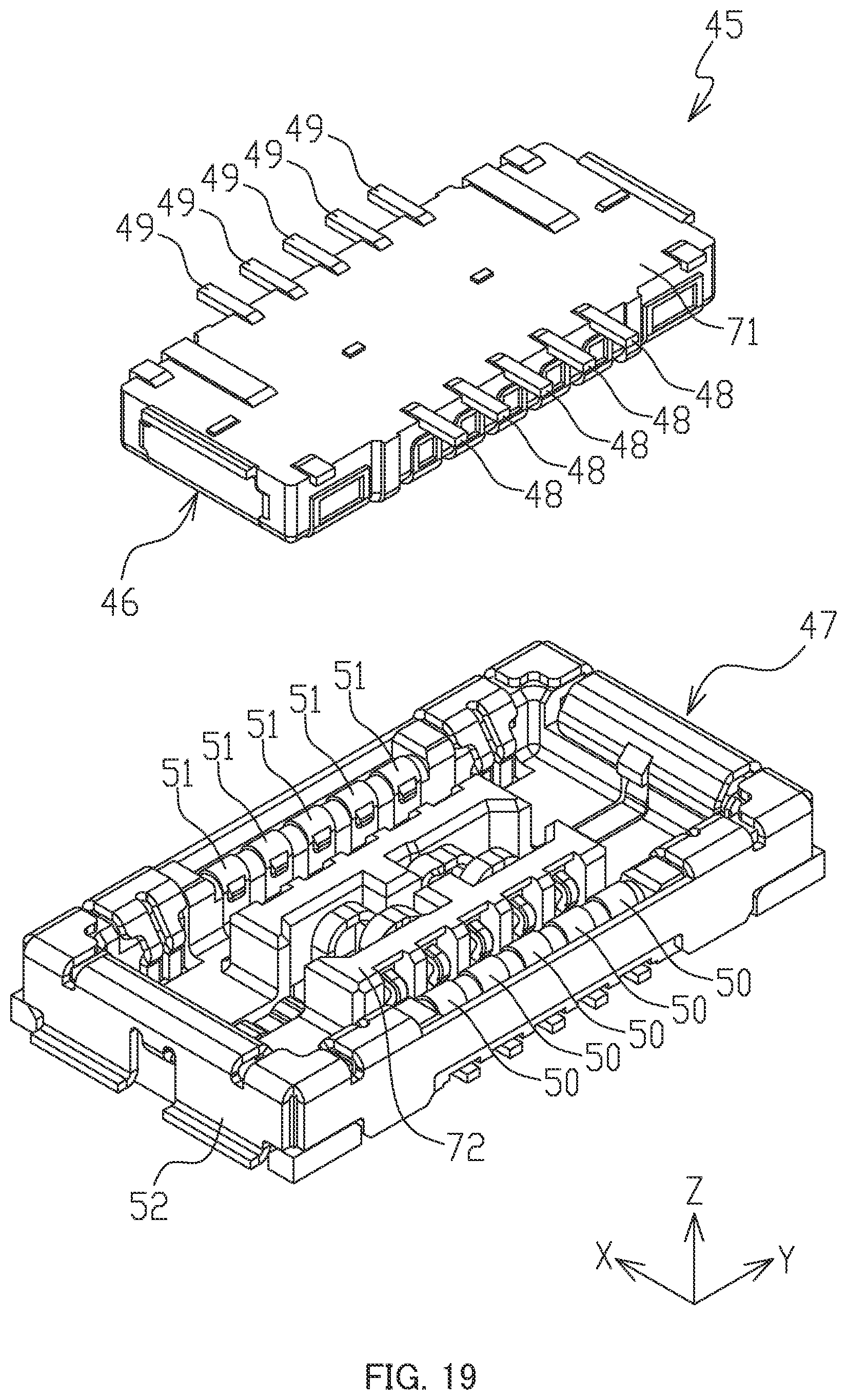 Patent US12316039 Figure 19 – Connector and connector set