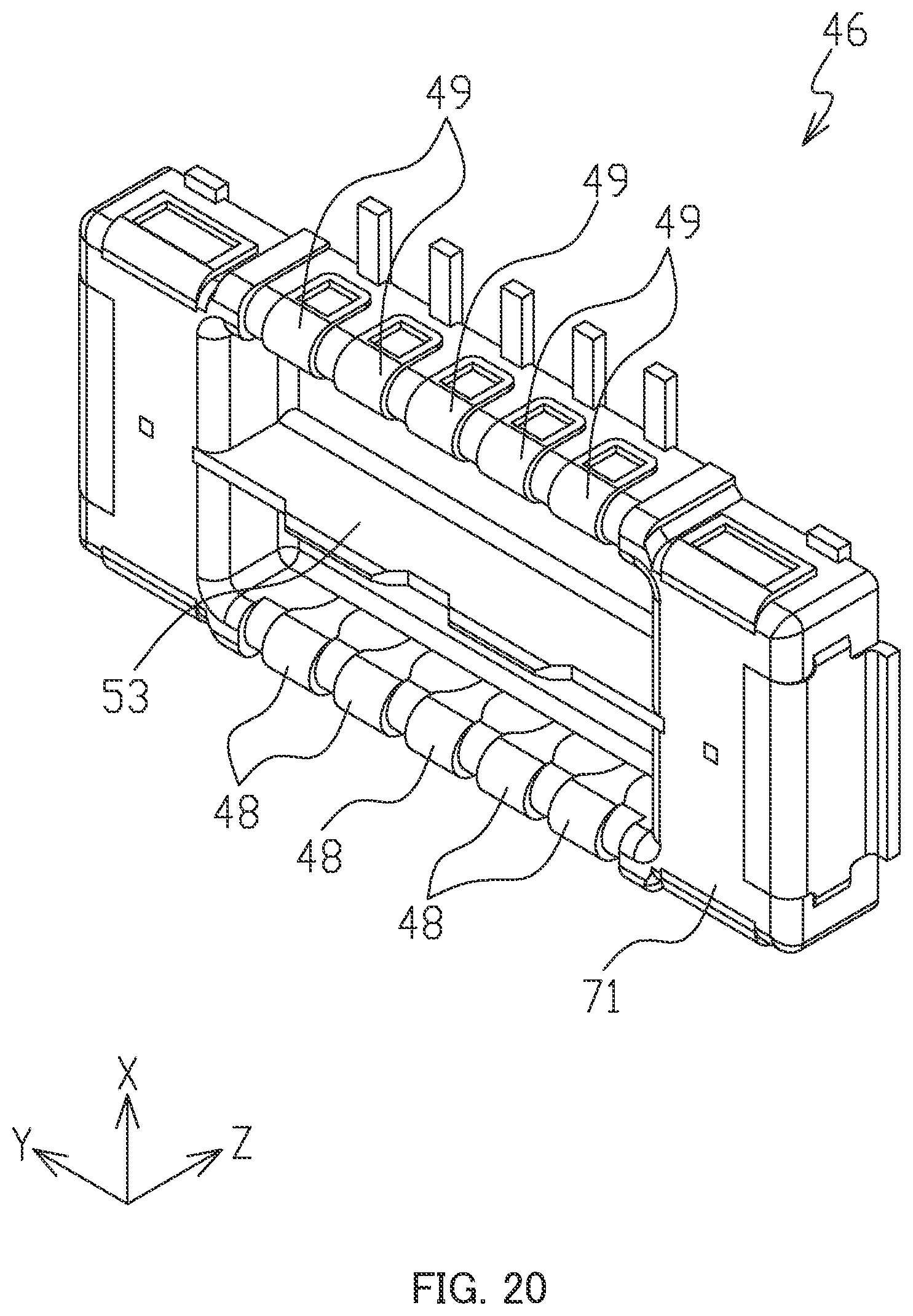 Patent US12316039 Figure 20 – Connector and connector set