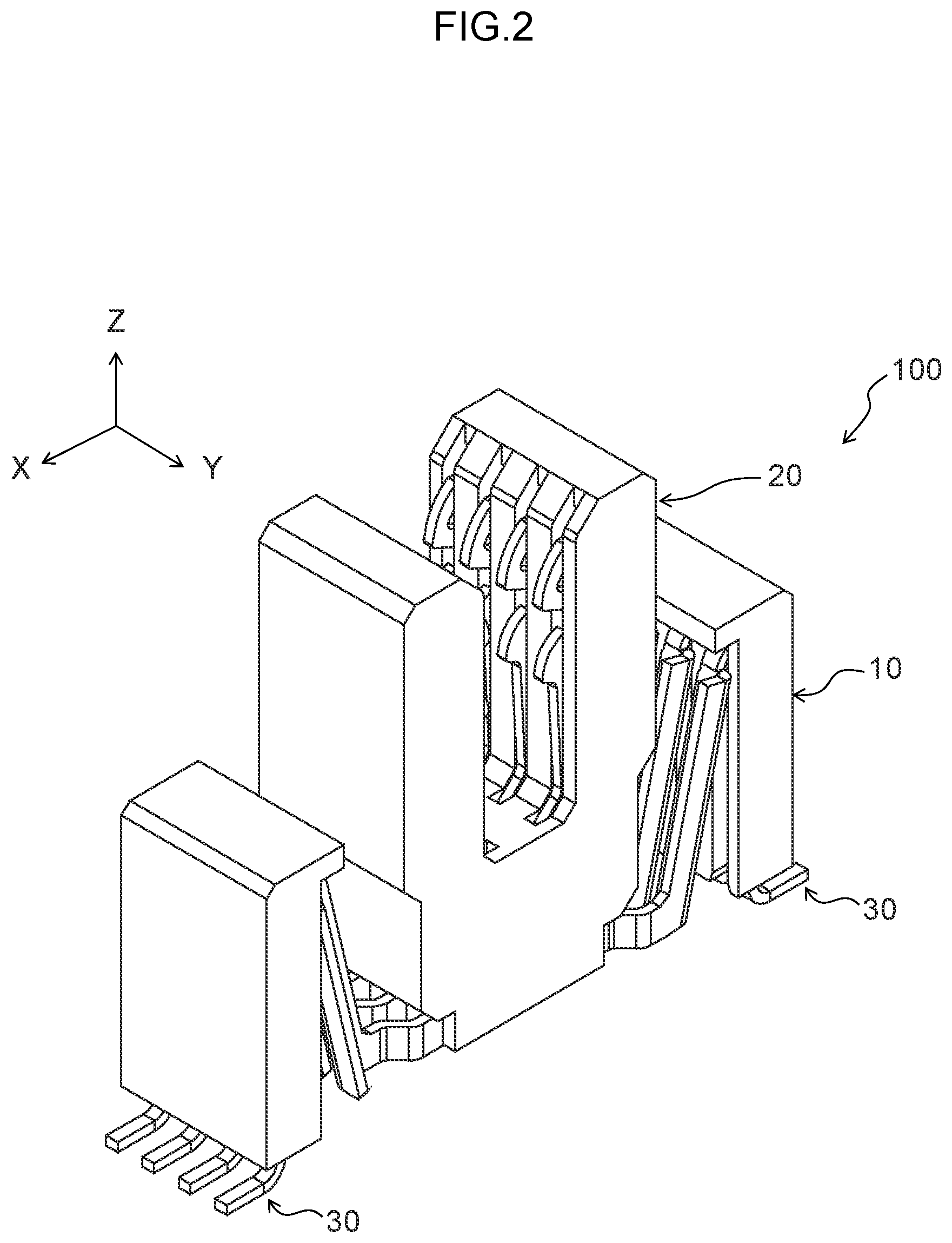 Patent US12316041 Figure 2 – Connector