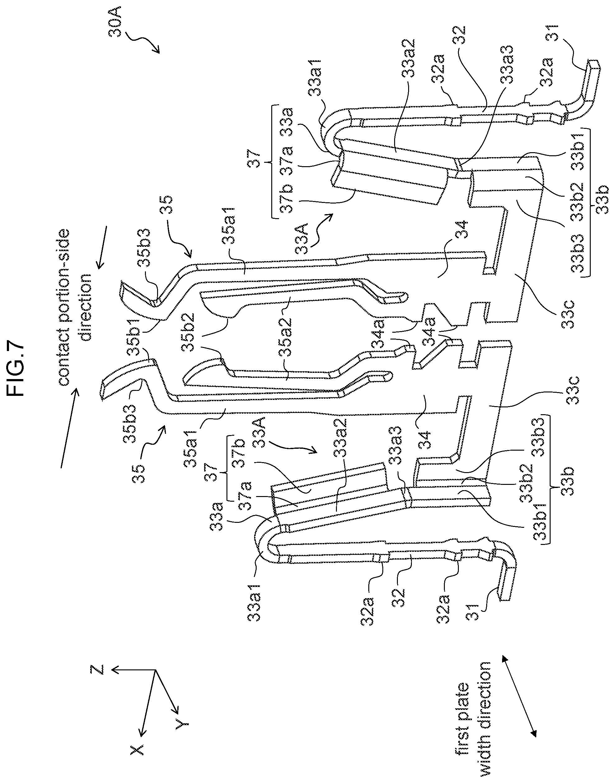 Patent US12316041 Figure 7 – Connector