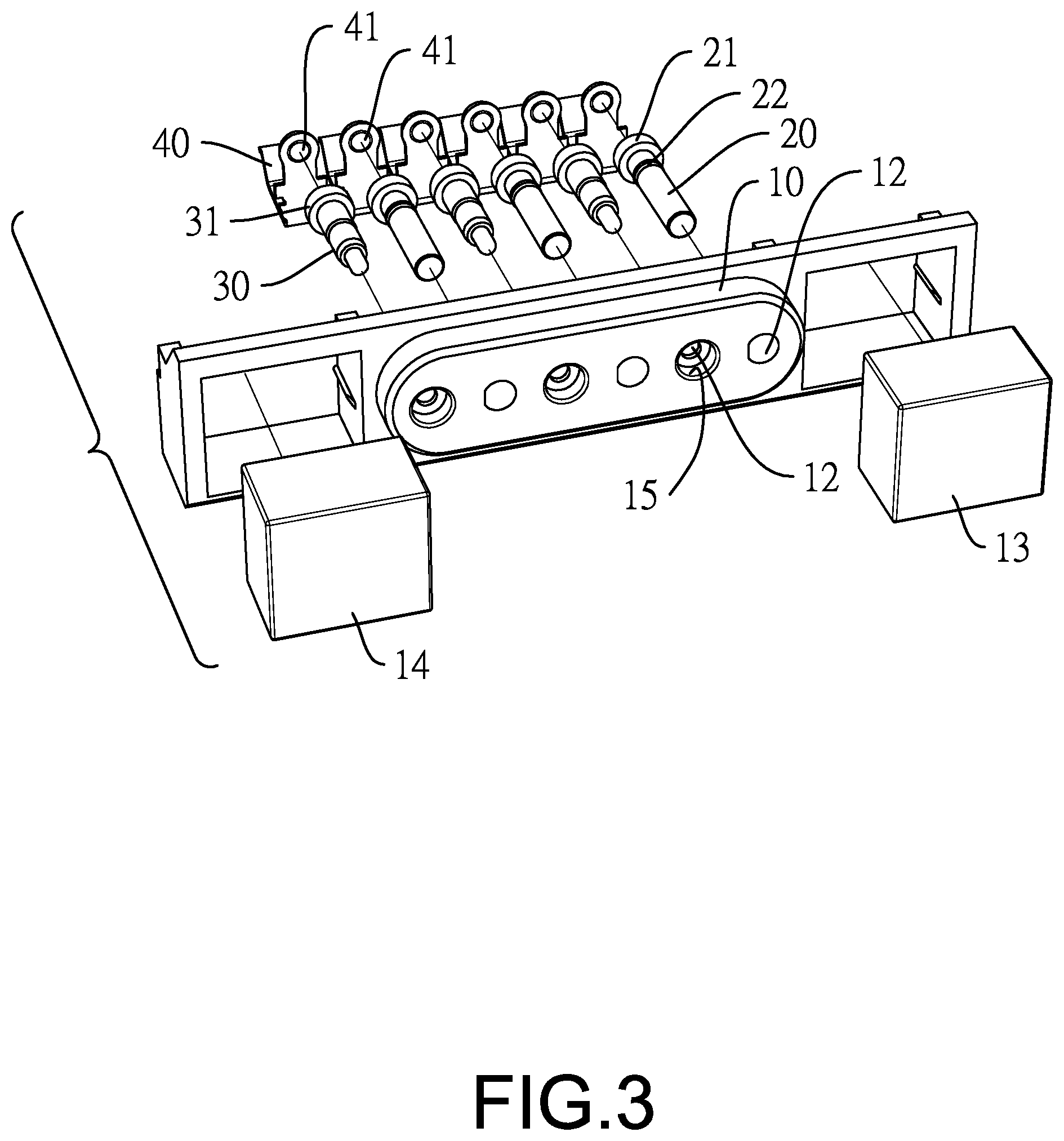 Patent US12316043 Figure 3 – Electrical connector and connector assembly including the same