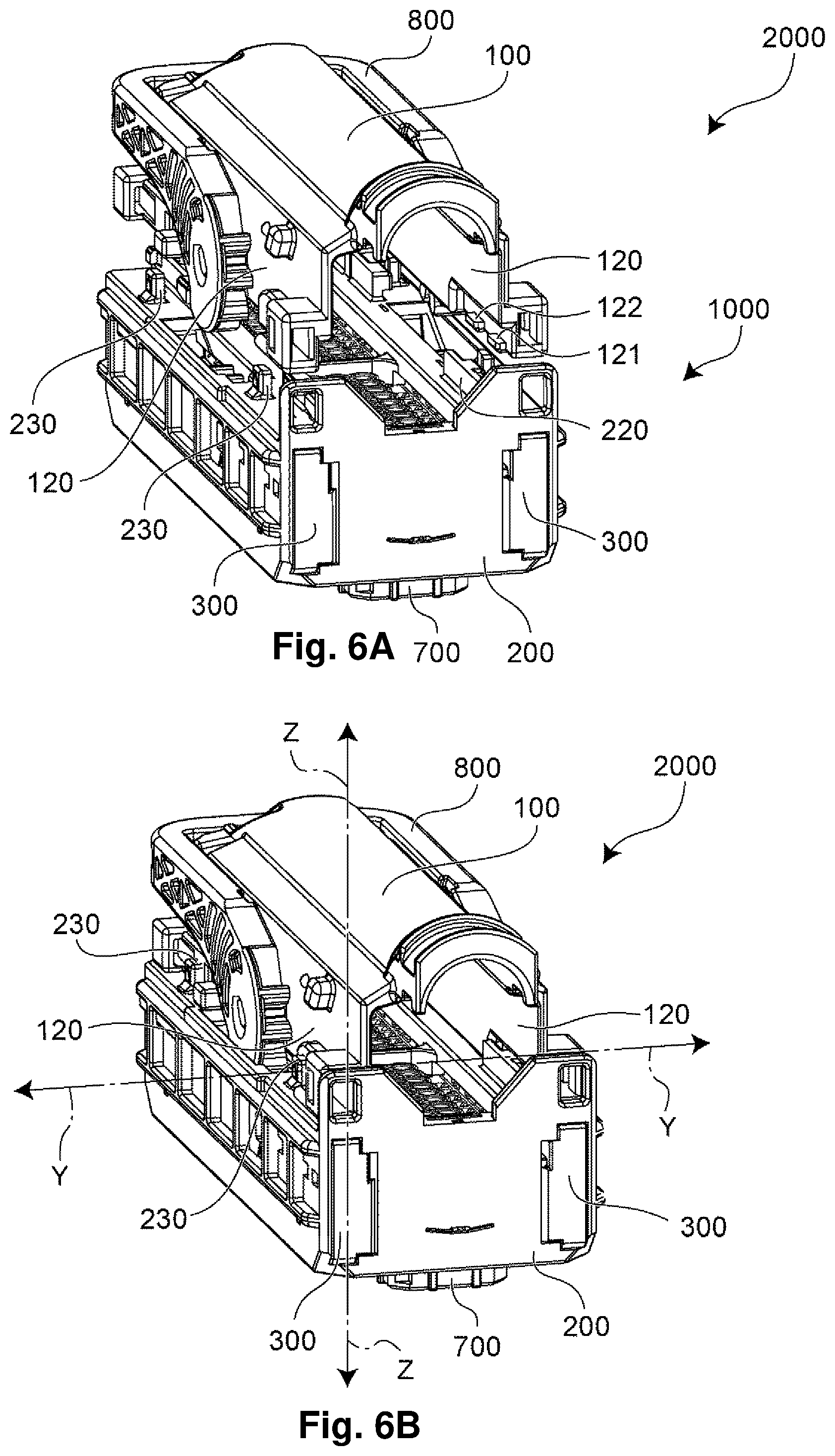 Patent US12316044 Figure 5 – Electrical connector with press-fit cover