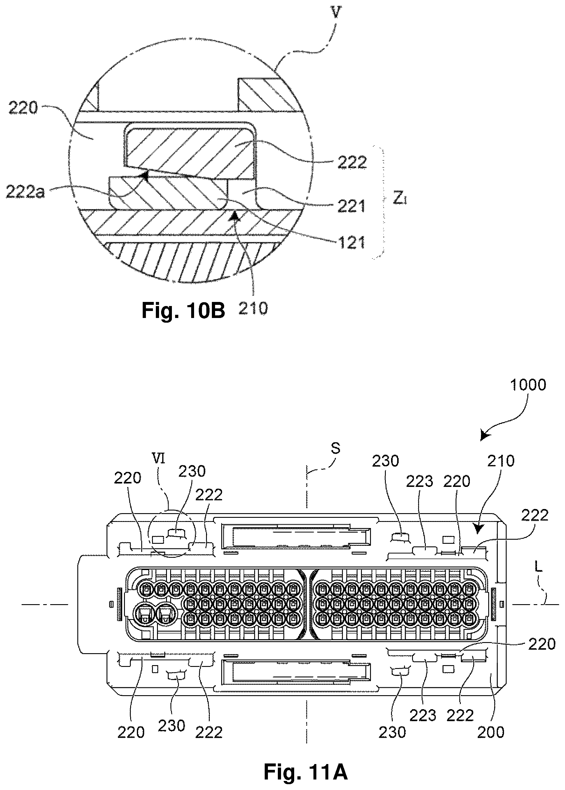 Patent US12316044 Figure 9 – Electrical connector with press-fit cover