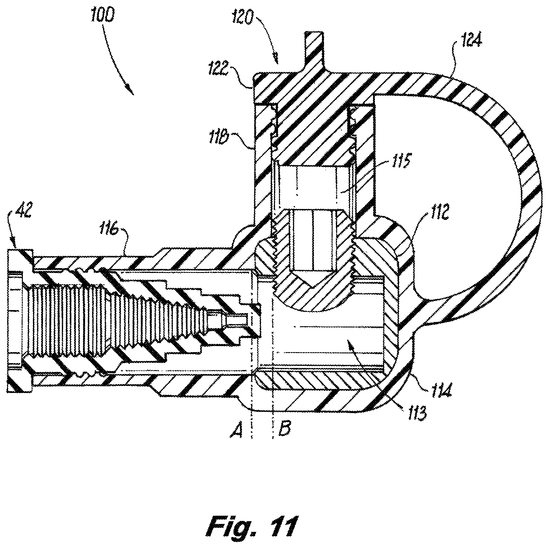 Patent US12316046 Figure 11 – Electrical connector with tethered sealing caps