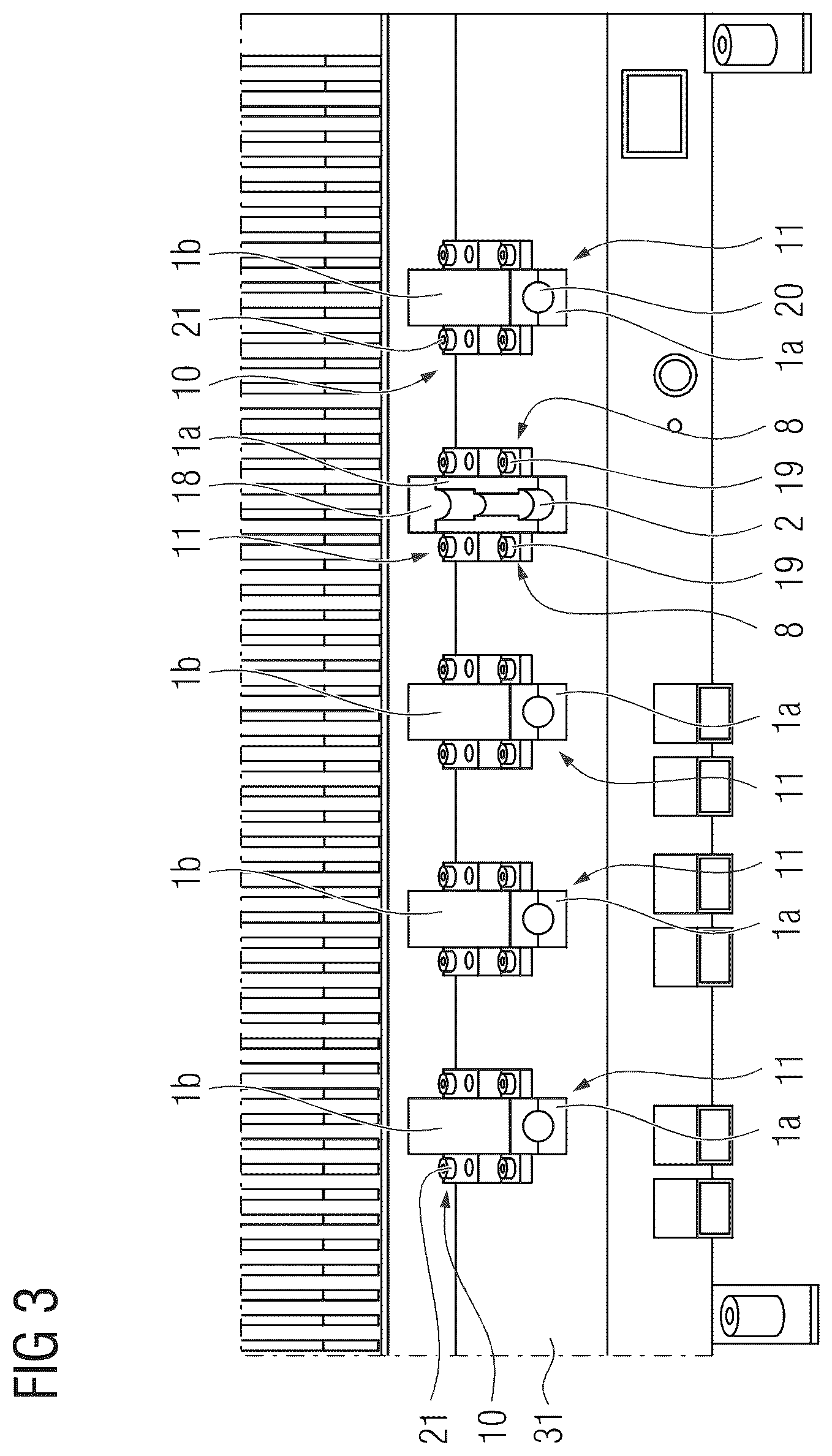 Patent US12316047 Figure 2 – Strain relief facility, connection arrangement and medical facility