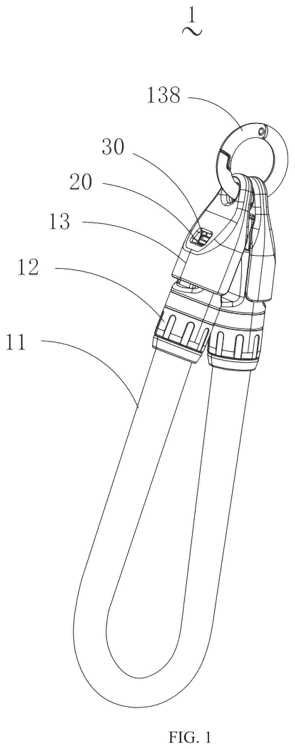 Patent US12316048 Figure 1 – Data cable