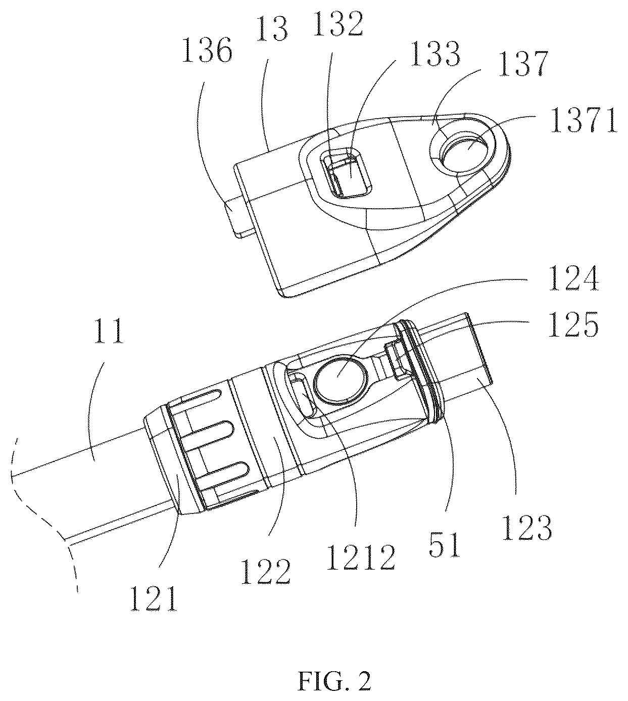 Patent US12316048 Figure 2 – Data cable