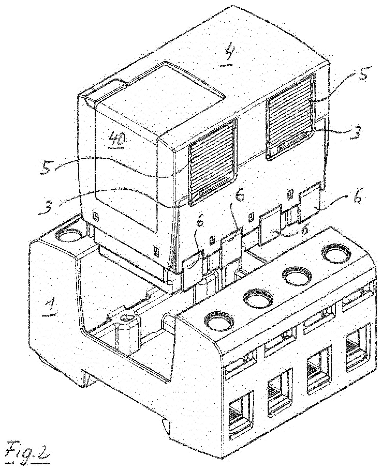 Patent US12316049 Figure 2 – Pluggable device combination for protecting against surges