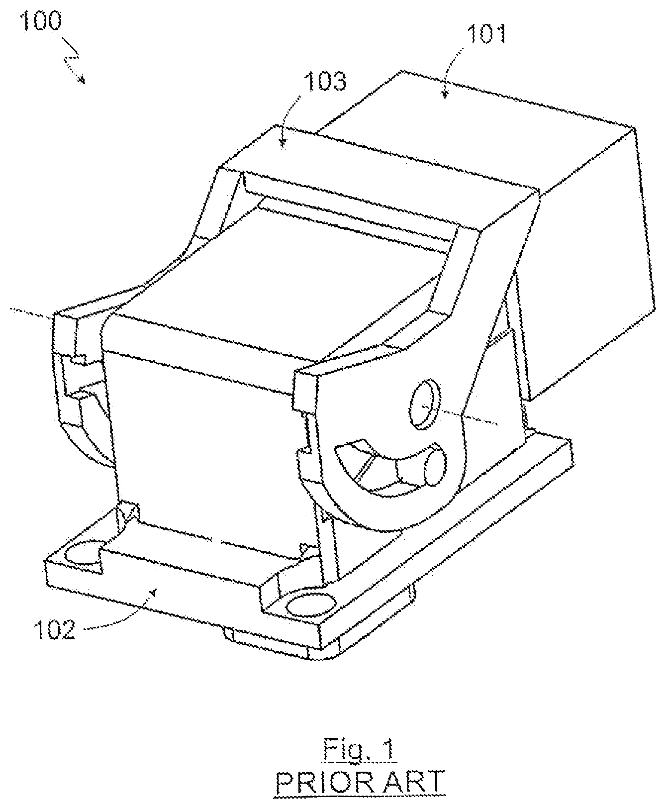 Patent US12316050 Figure 1 – Electrical plug-in connection and clamping device for an electrical plug-in connection