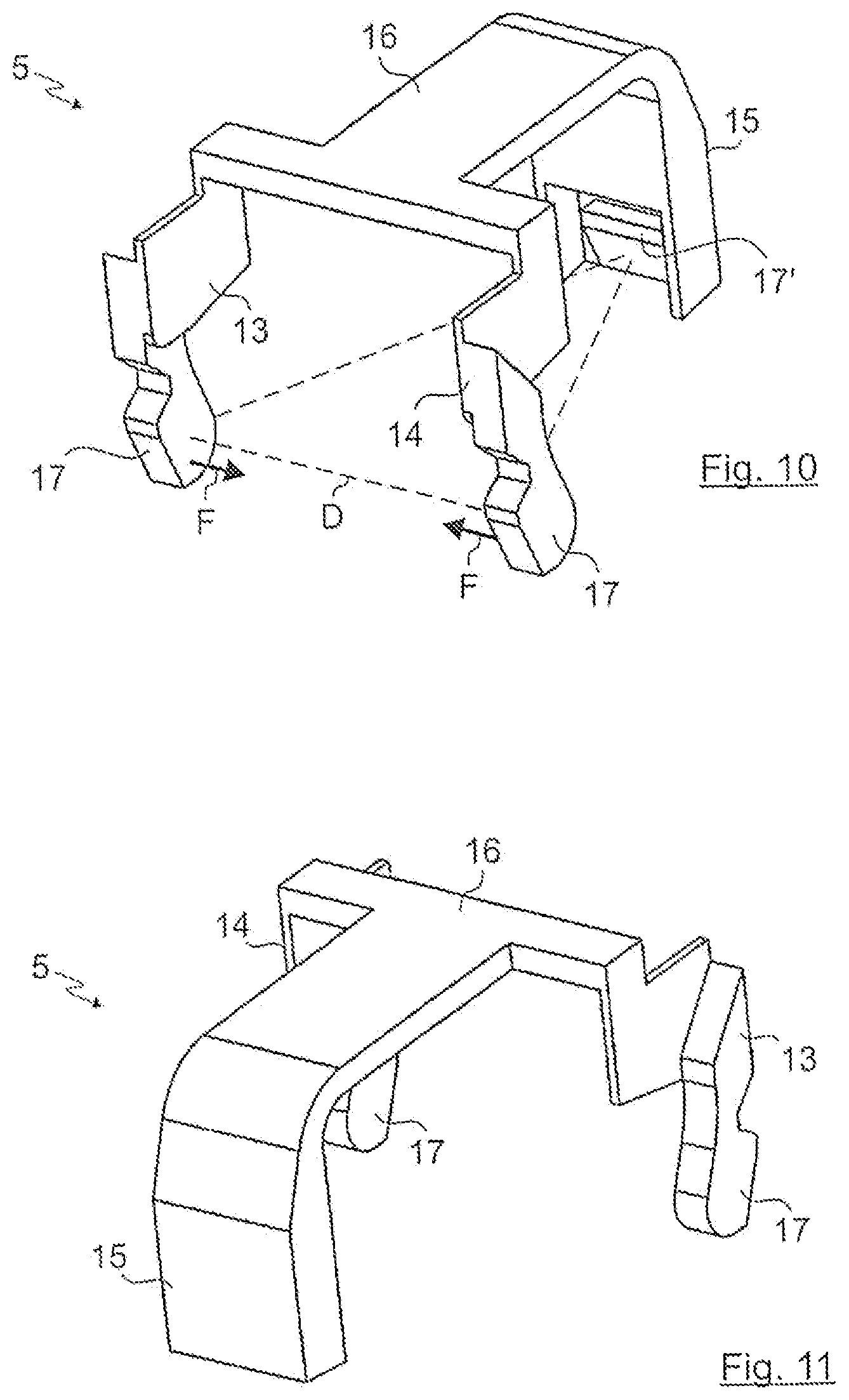 Patent US12316050 Figure 6 – Electrical plug-in connection and clamping device for an electrical plug-in connection