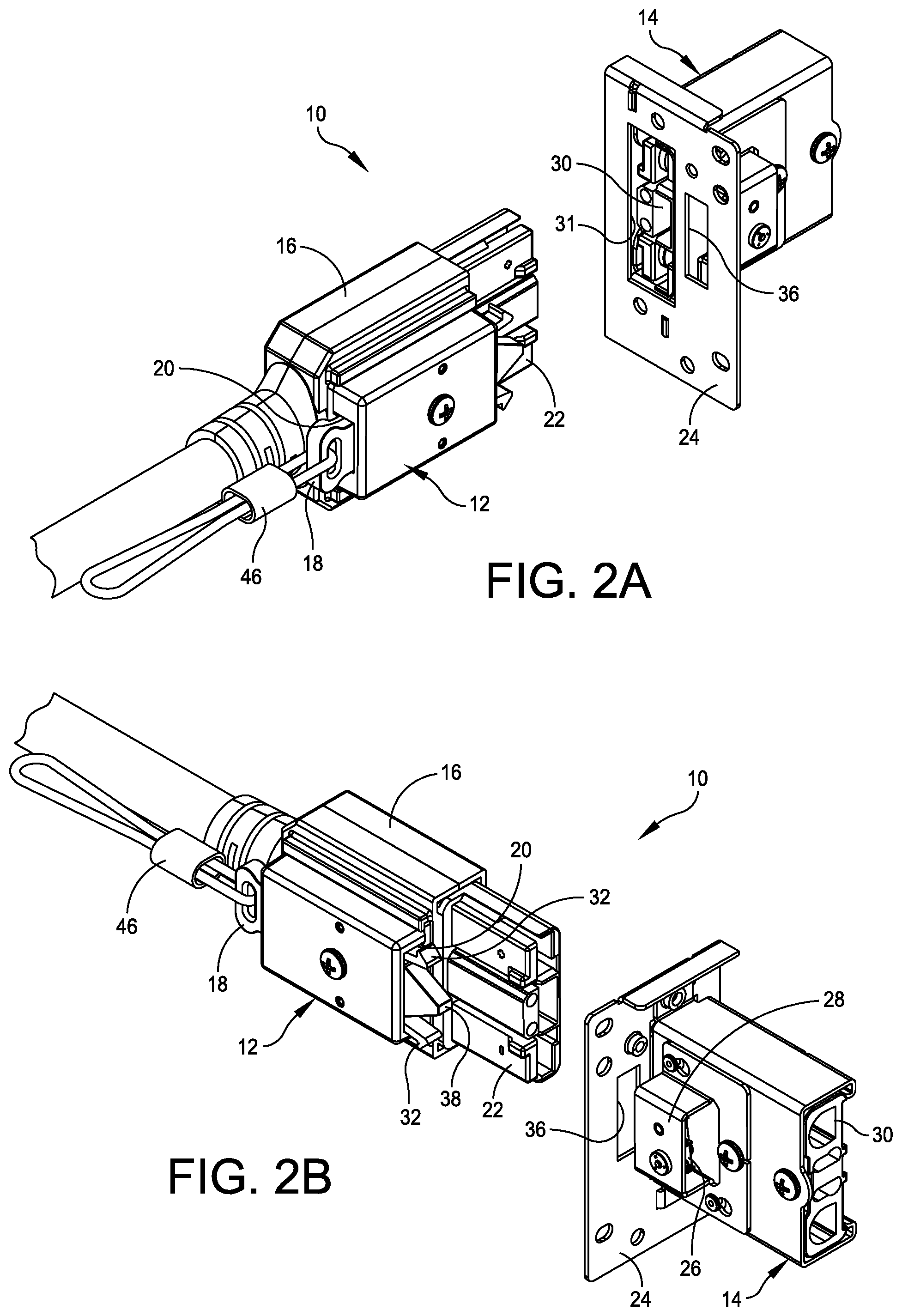 Patent US12316051 Figure 2 – Integrated quick disconnect connector