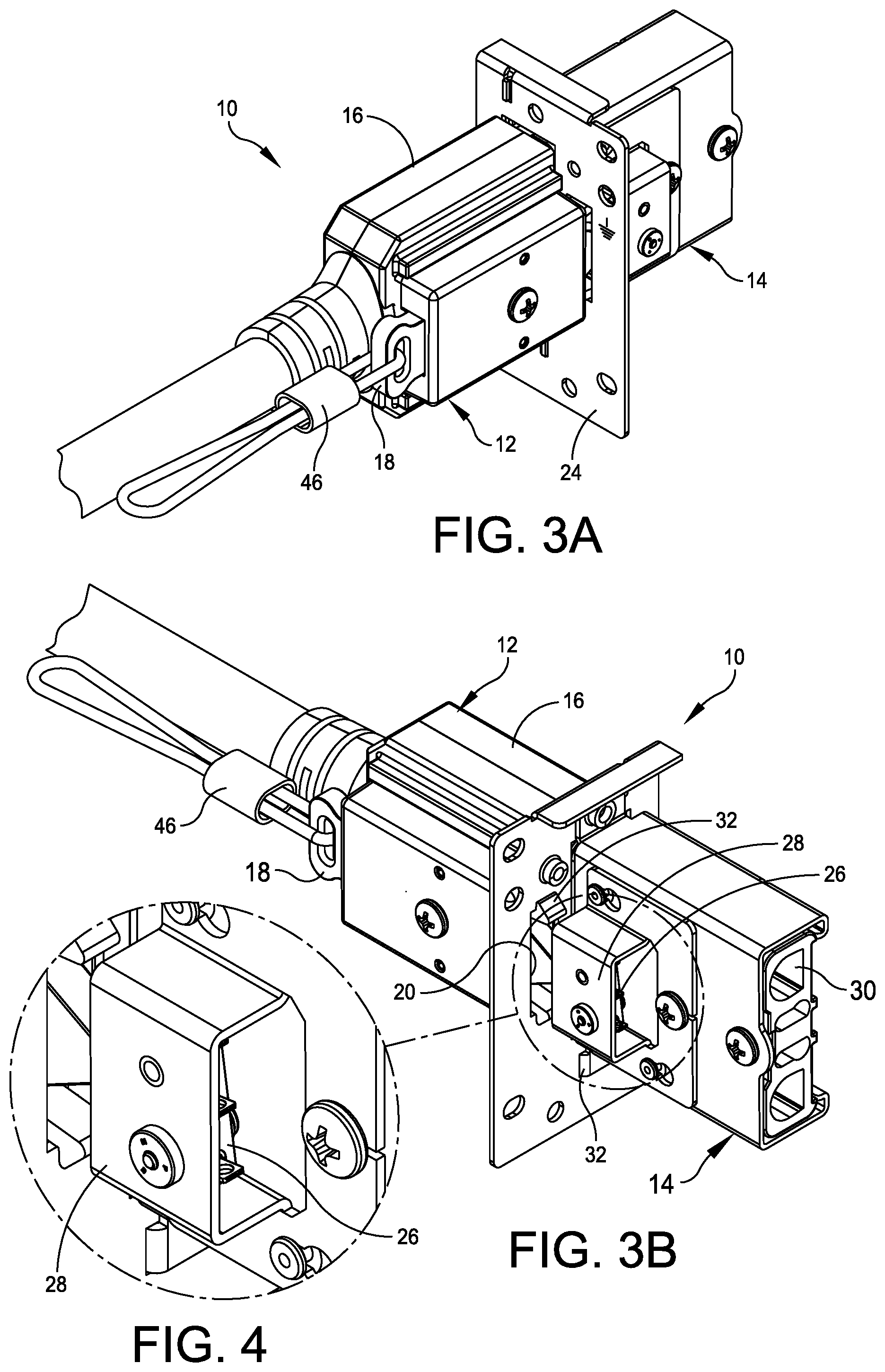 Patent US12316051 Figure 3 – Integrated quick disconnect connector