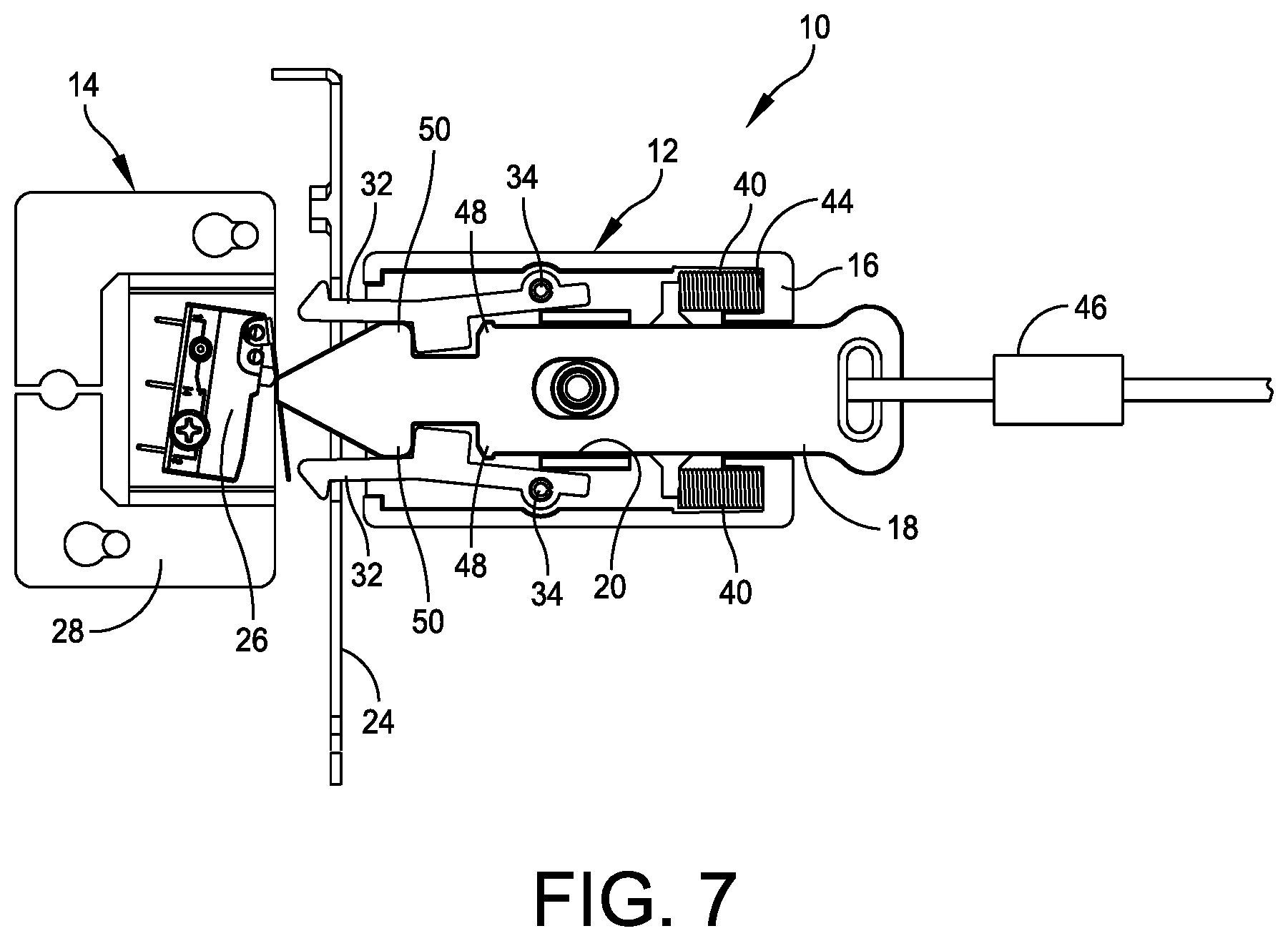 Patent US12316051 Figure 6 – Integrated quick disconnect connector