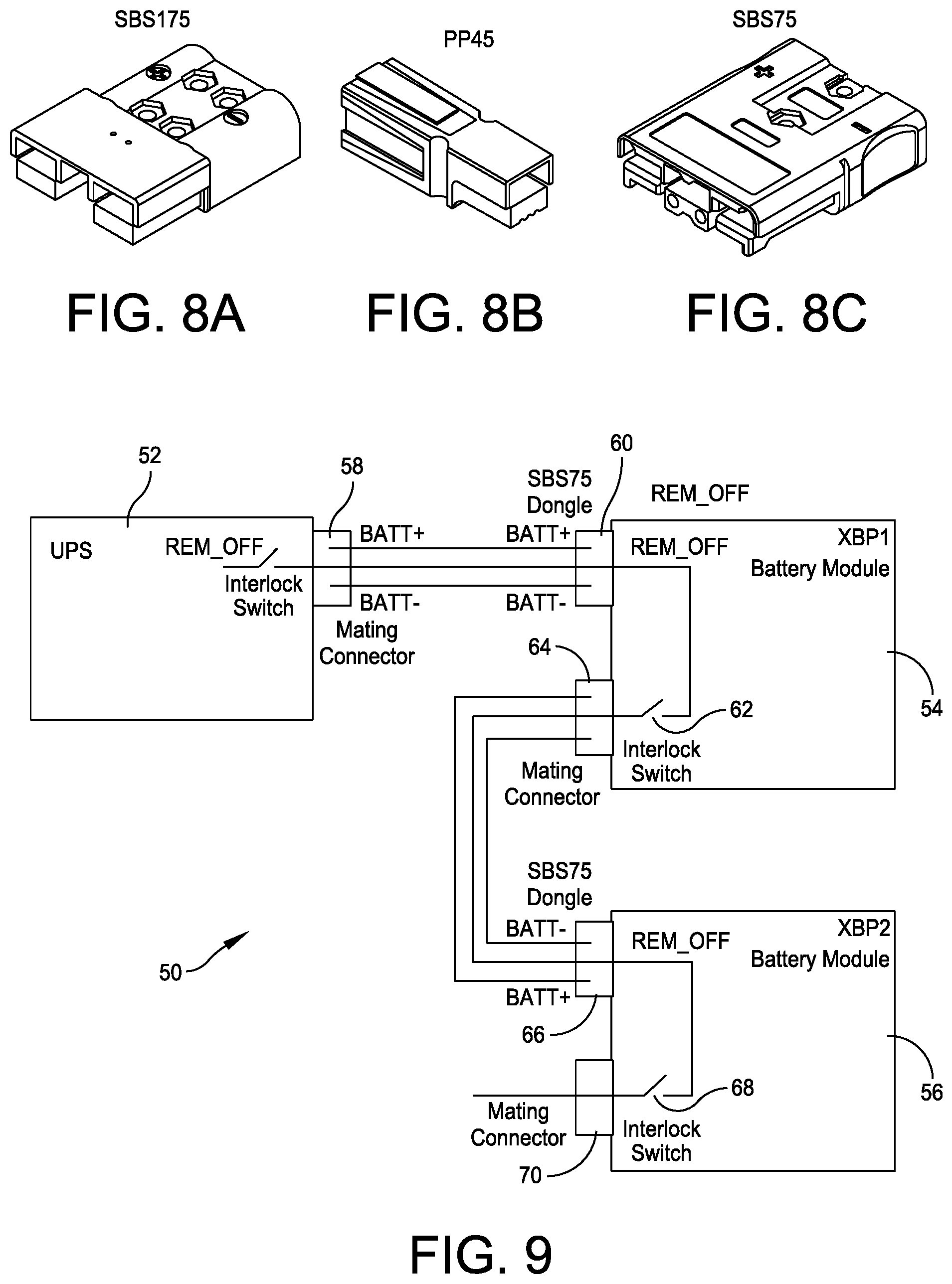 Patent US12316051 Figure 7 – Integrated quick disconnect connector